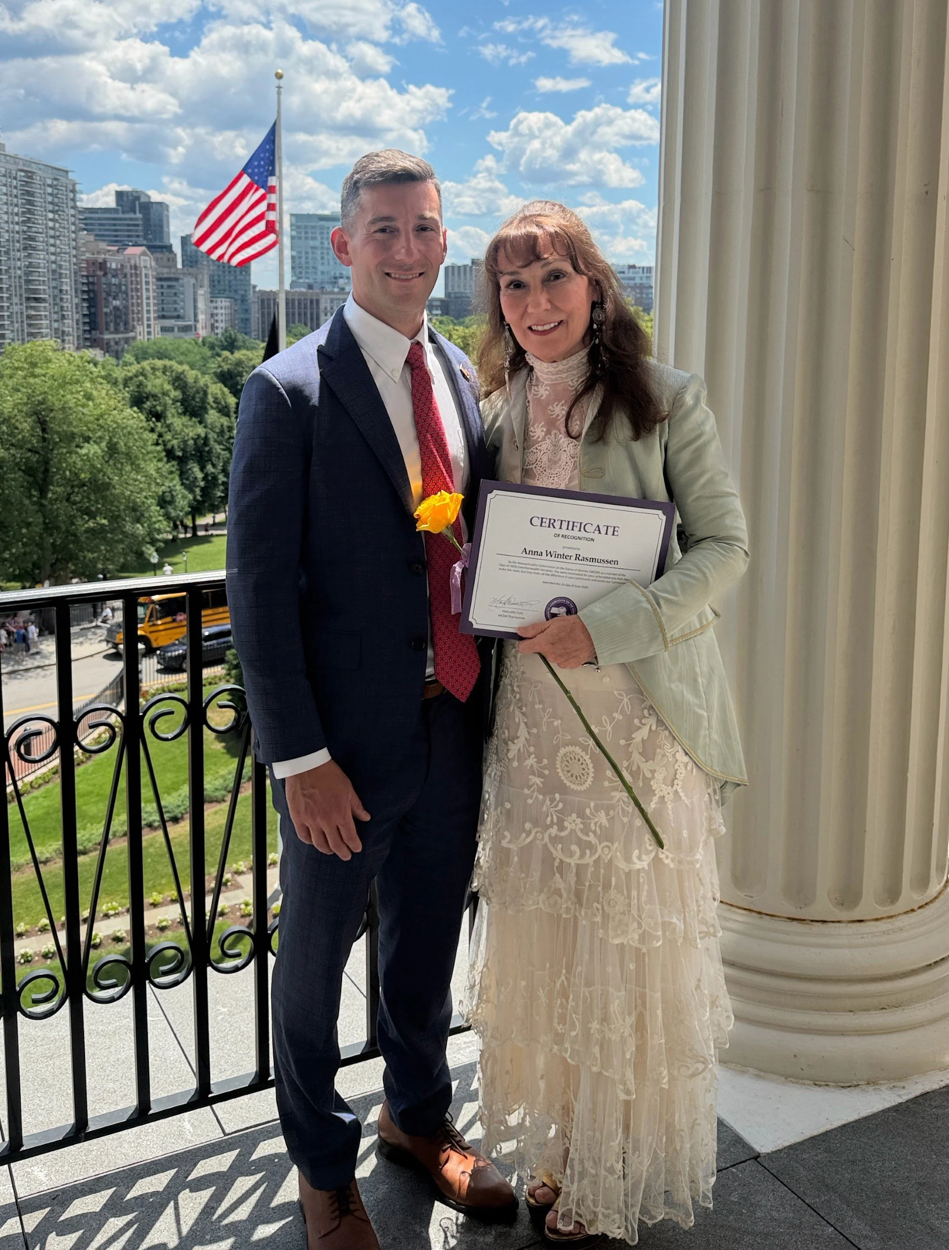 Anna Winter Rasmussen Named "Commonwealth Heroine"