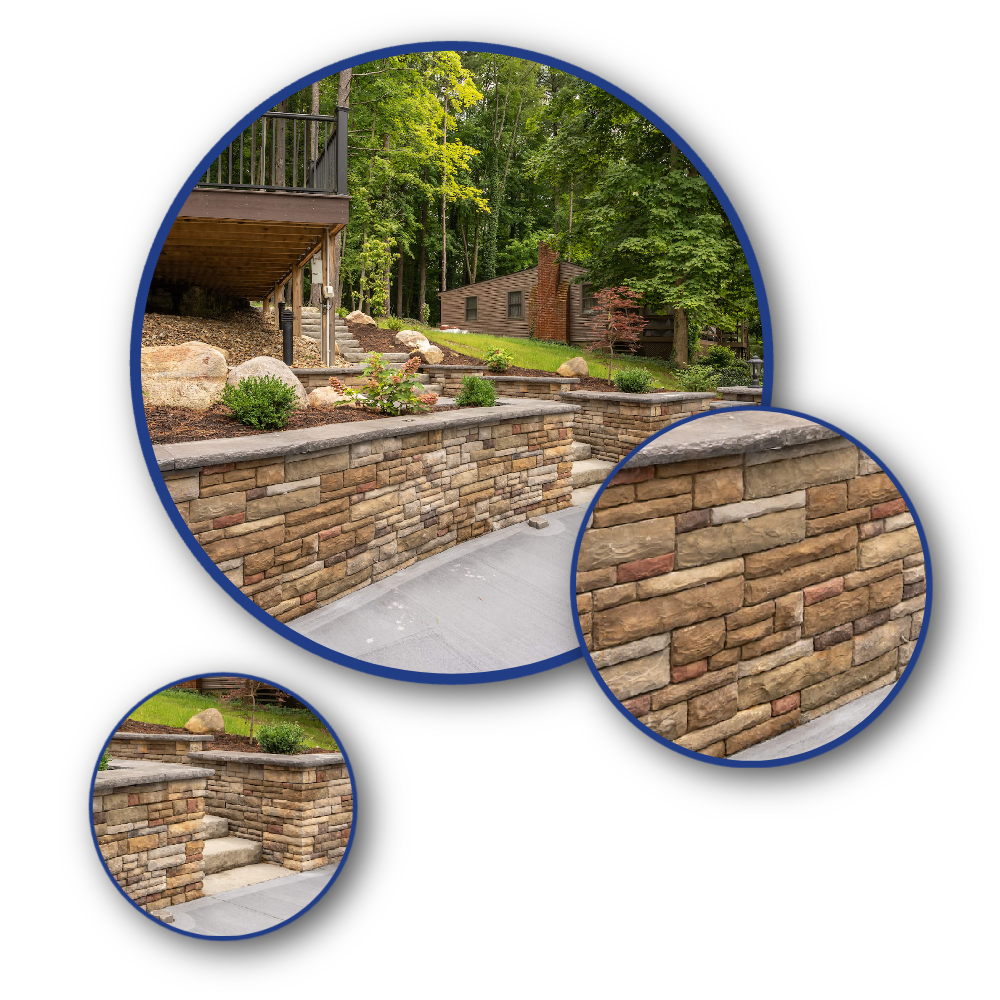 Retaining &amp; Seating Walls | Landscape stone in Dresher, Limerick, Montgomery County PA