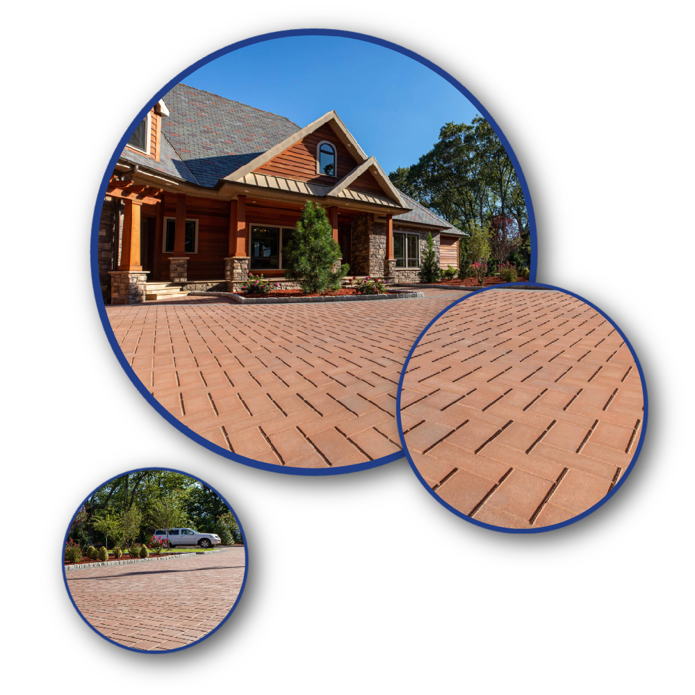 Driveways | EP Henry, Techo-Bloc, Unilock pavers in Parkesburg, Chester County PA