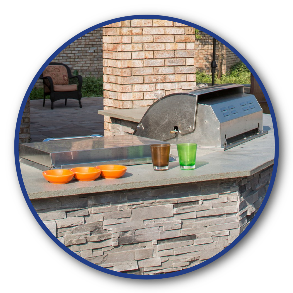 Veneer stone and EP Henry pavers in Conshohocken, PA