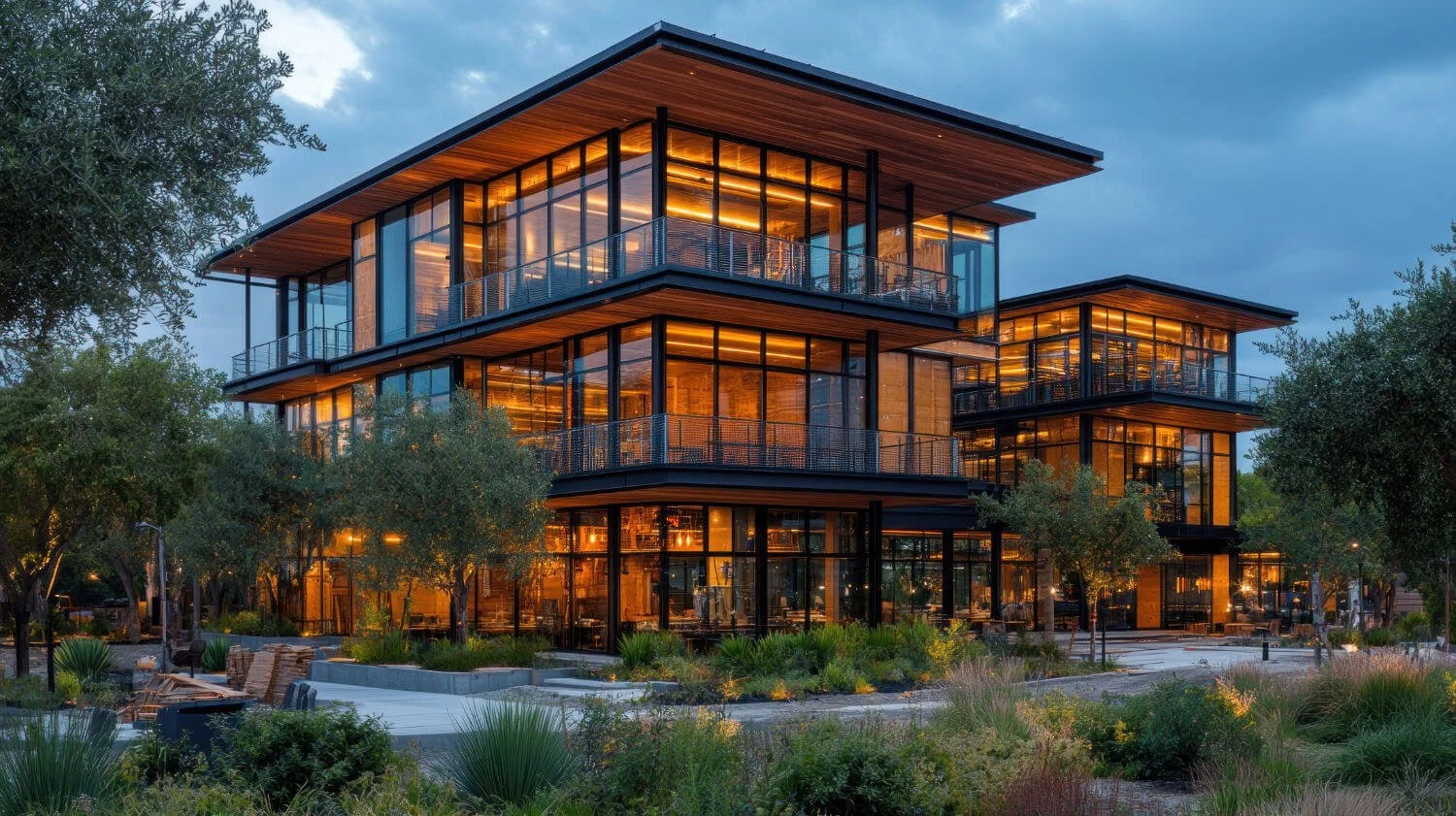 Premium commercial landscape design in Austin, TX