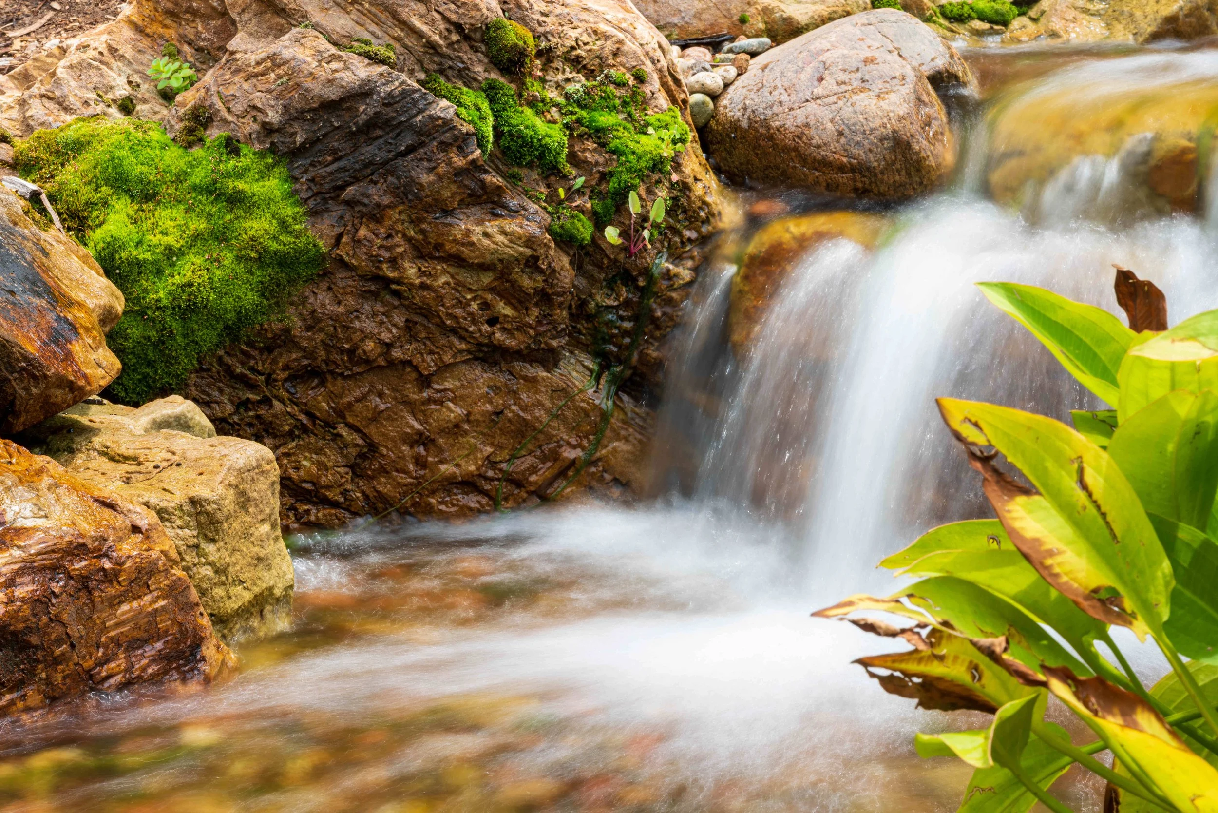 Waterfalls designed by Hiner Outdoor Living