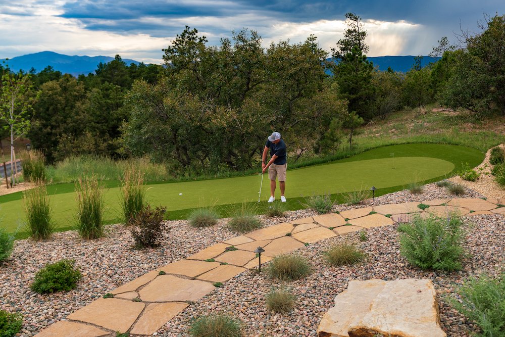 Artificial turf in Castle Rock, CO