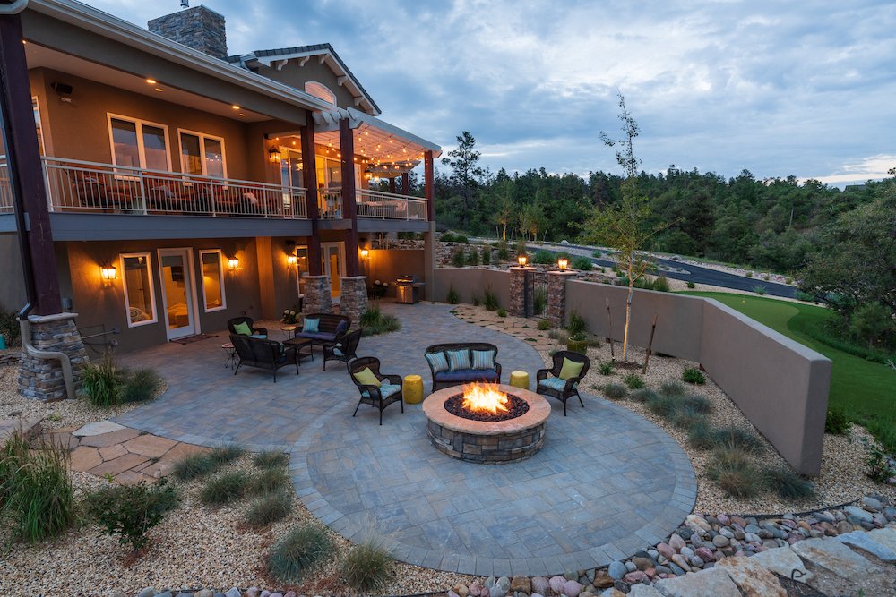 Retaining Walls in The Pinery, Gleneagle, Castle Rock, Colorado Springs CO