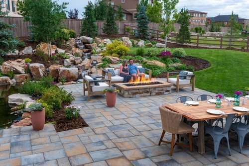 Stunning patio in Castle Pines, CO
