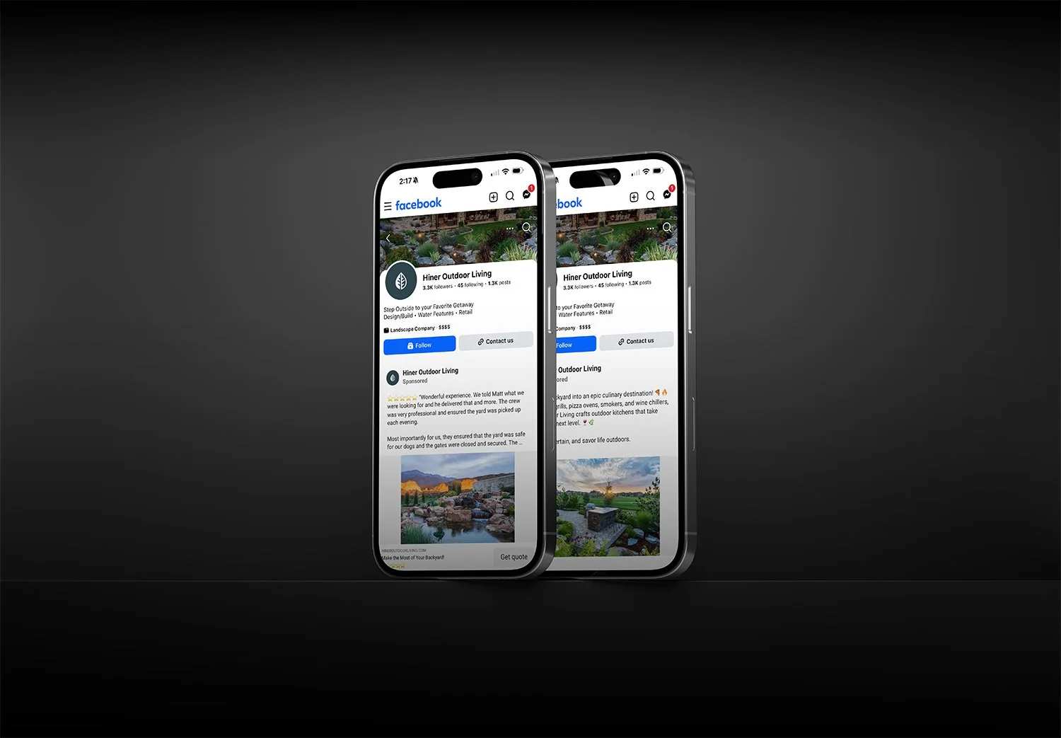 Facebook and Instagram Ads for Landscape Design Companies