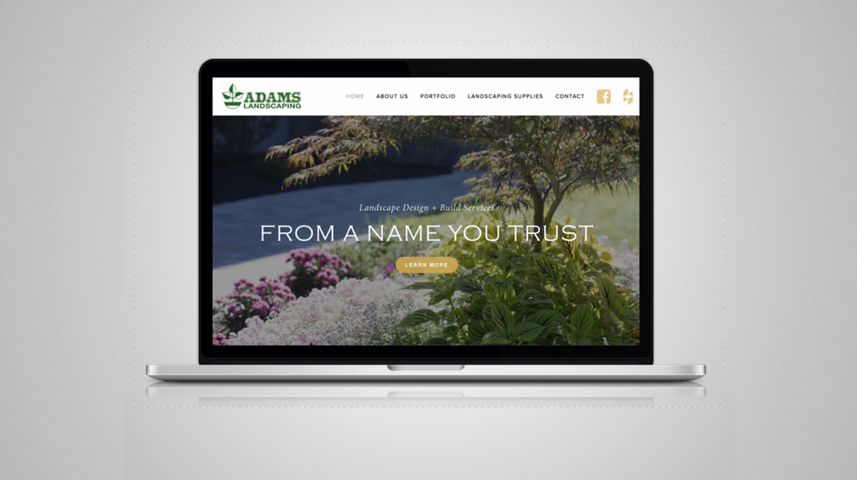 Case Study: Website Redesign for Adams Landscaping in NY