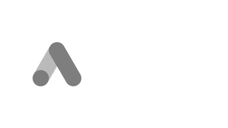 Google Ads Certified Partner logo on black background.