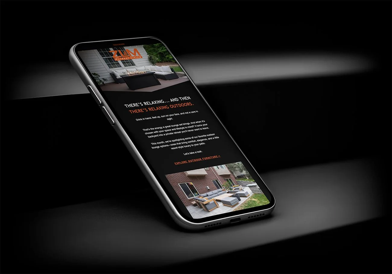 Email campaigns built for landscape contractors and pool builders