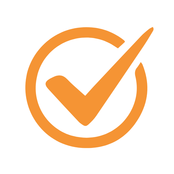Orange Checkmark