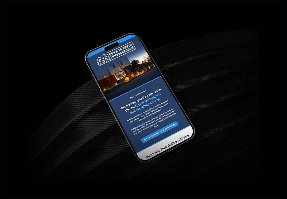 Lead nurturing emails for landscape design companies