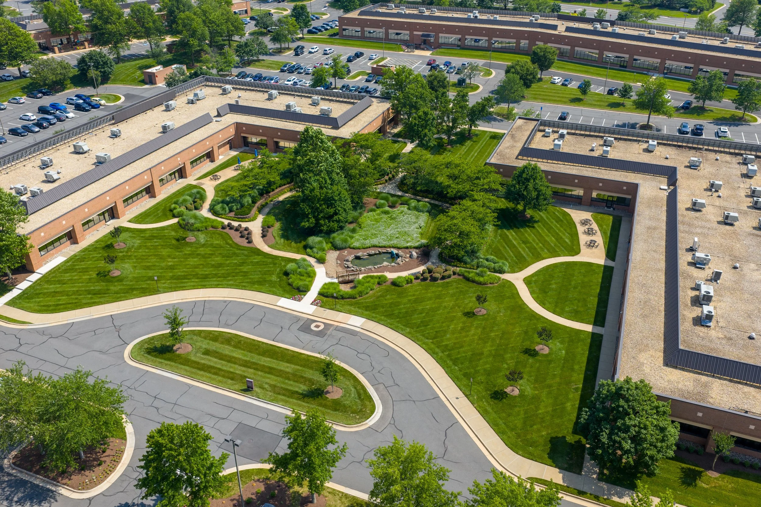 Commercial landscaping supporting HOA and community properties in McLean, VA