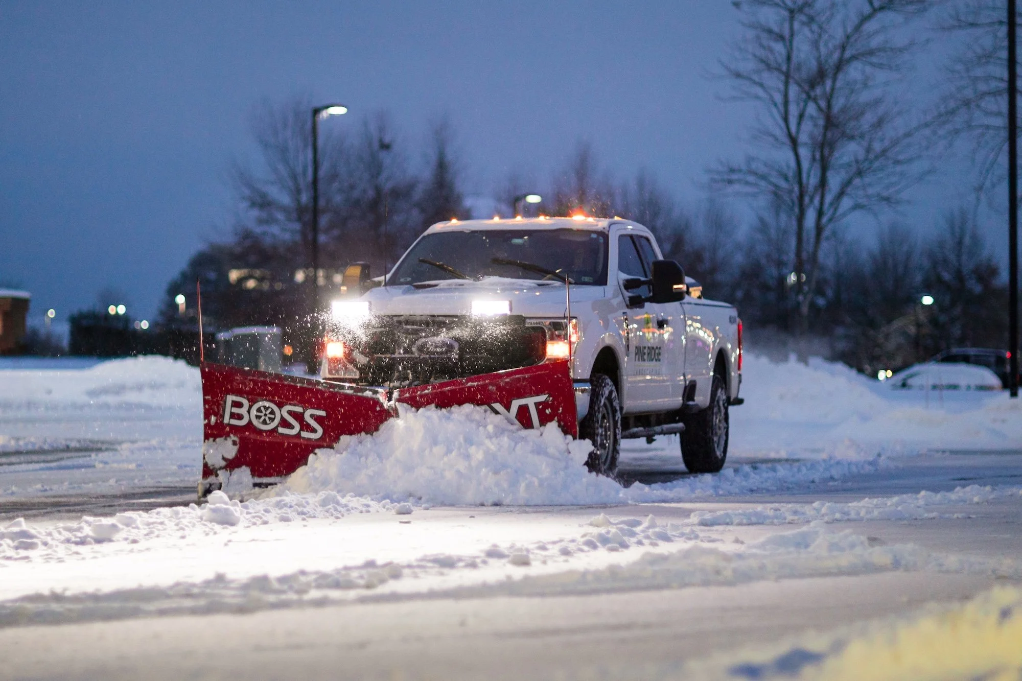 Snow and ice management supporting data center access in Reston, VA