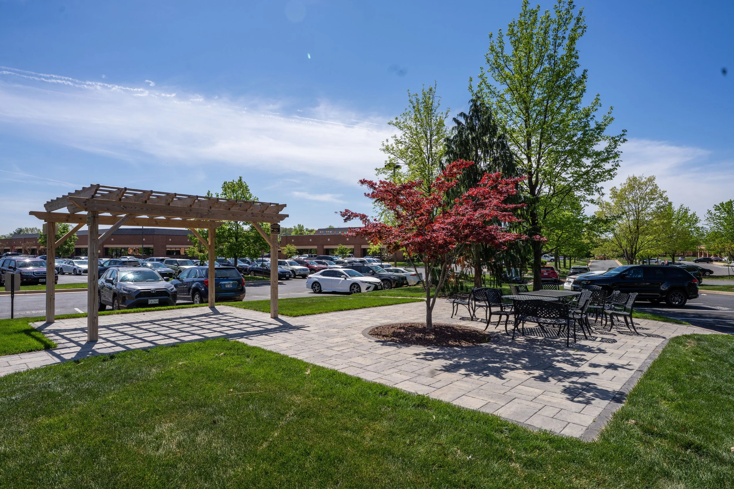 commercial landscape design in arlington county, va