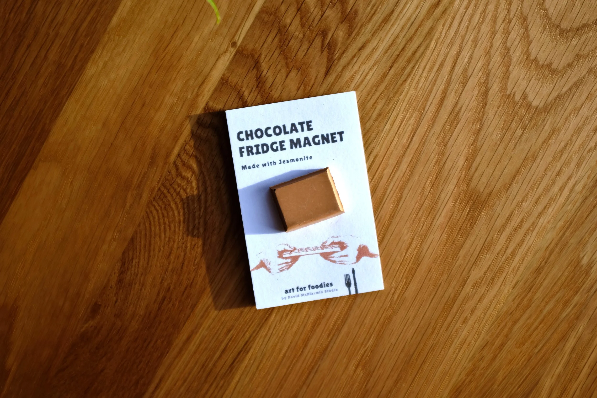 Milk Chocolate Fridge Magnet by Art for Foodies.JPG