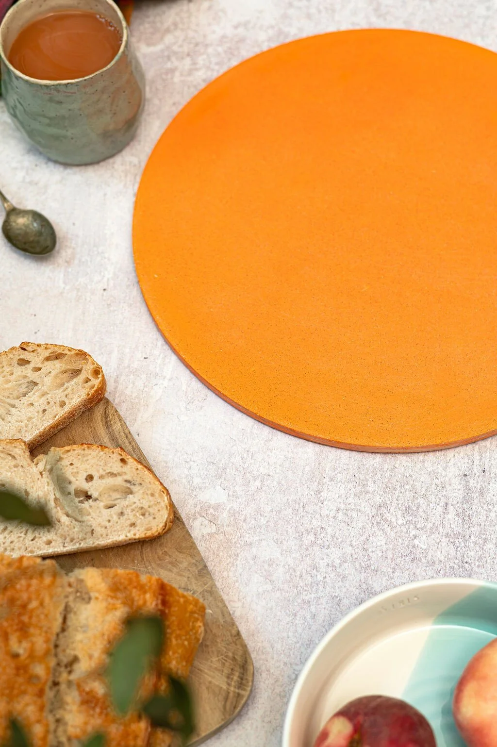 Burnt Orange Placemat by Art for Foodies (2).jpg