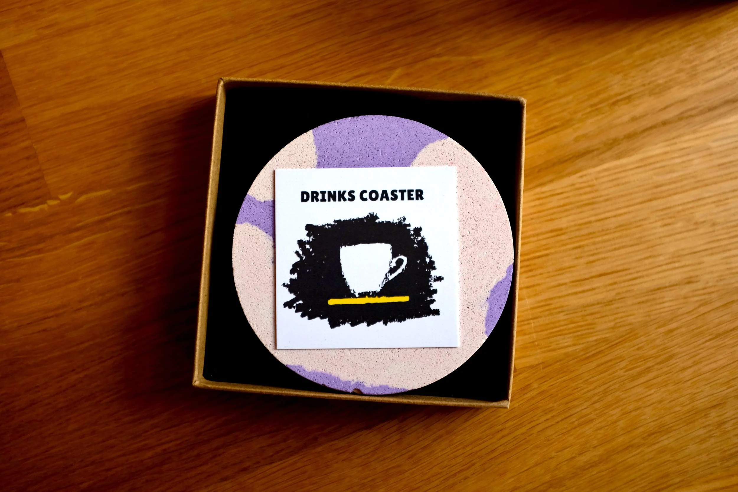 Pastel Pink Lavender Drinks Coaster (2).JPG