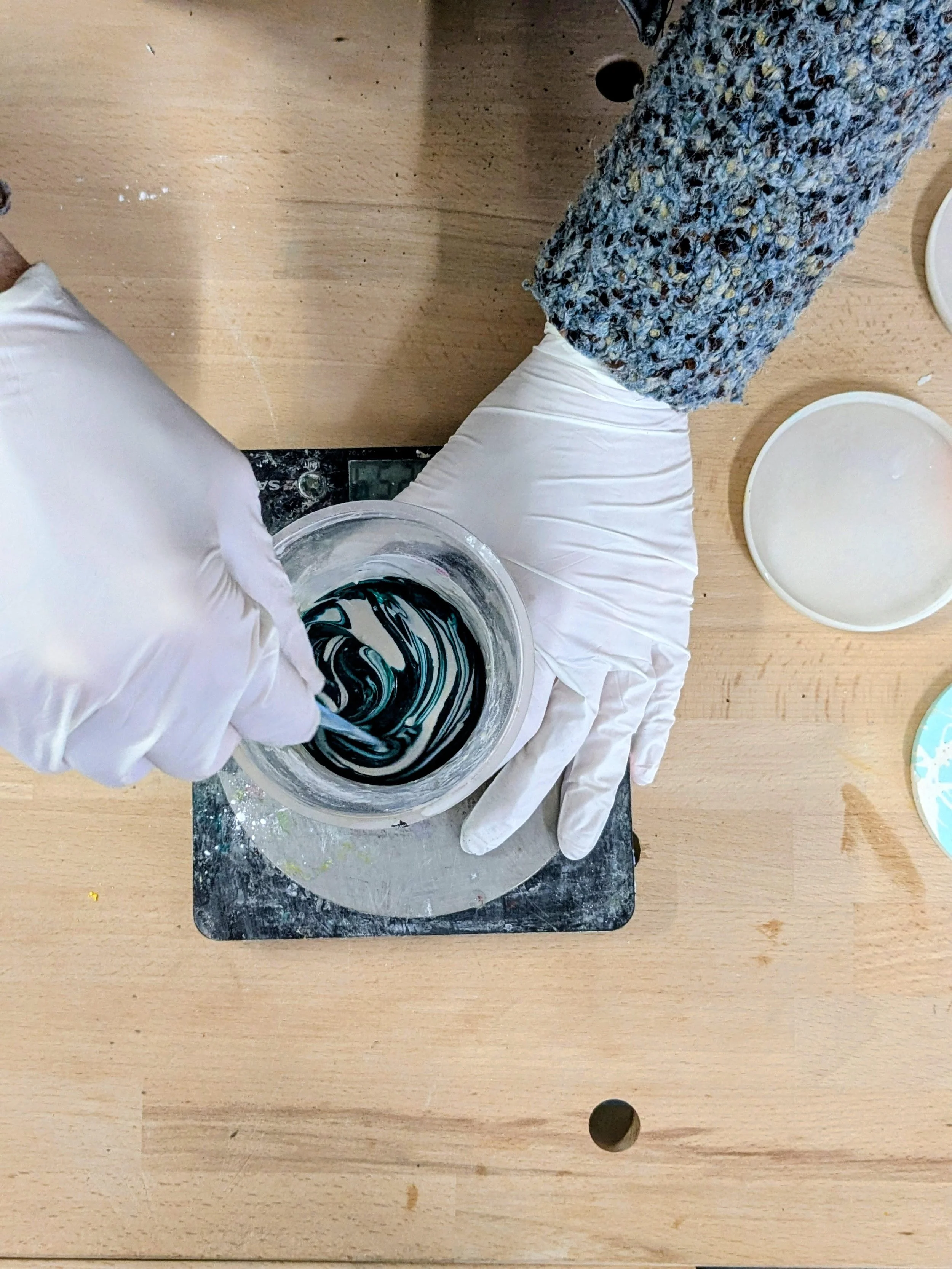 Beginners Jesmonite Coaster Casting Workshop - Afternoon Session