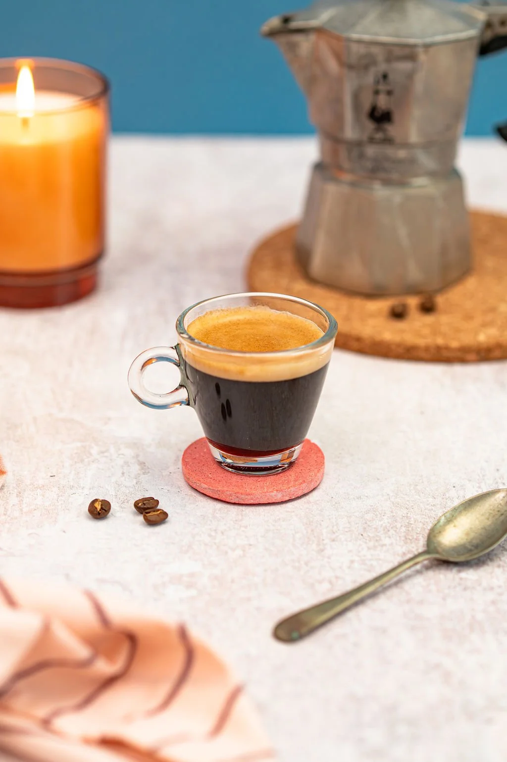 Bespoke Espresso Coaster in Single Colour of your Choice!