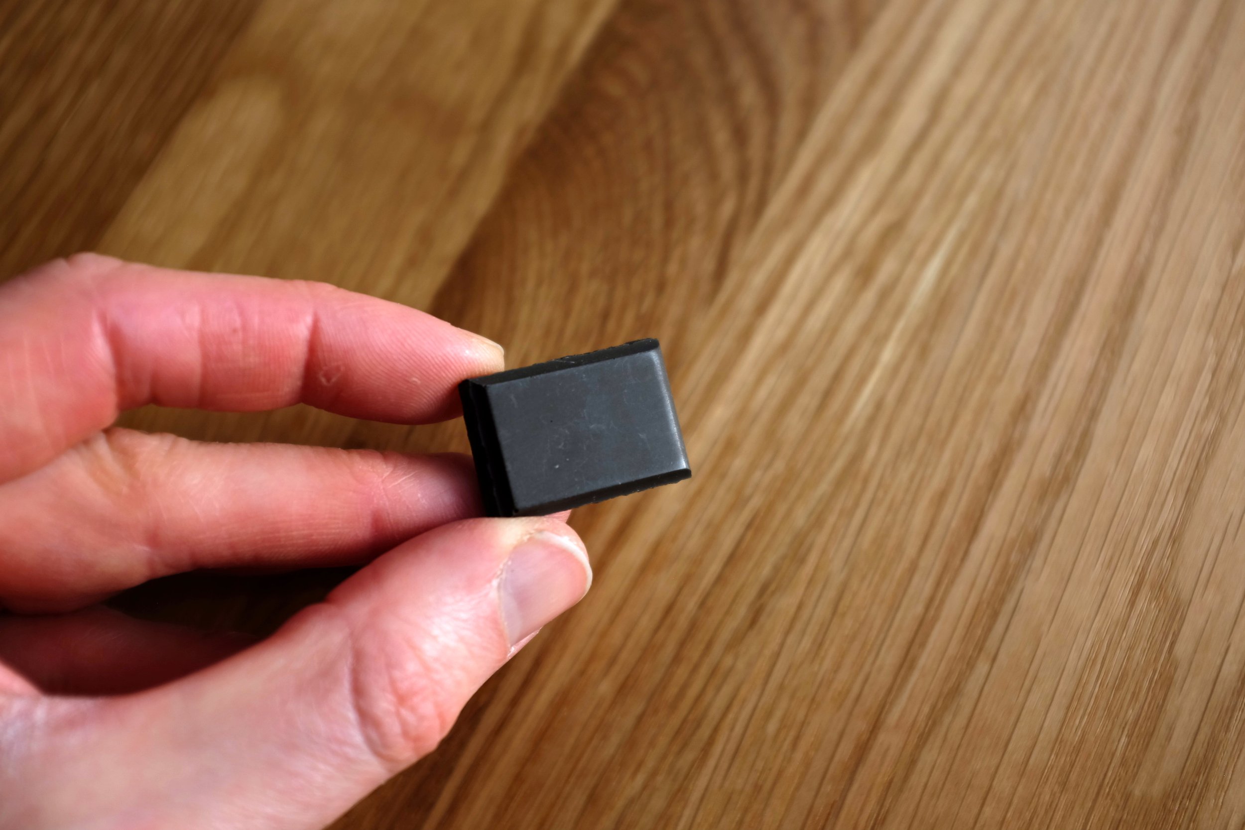 Dark Chocolate Fridge Magnet - PIn Badge by Art for Foodies.JPG