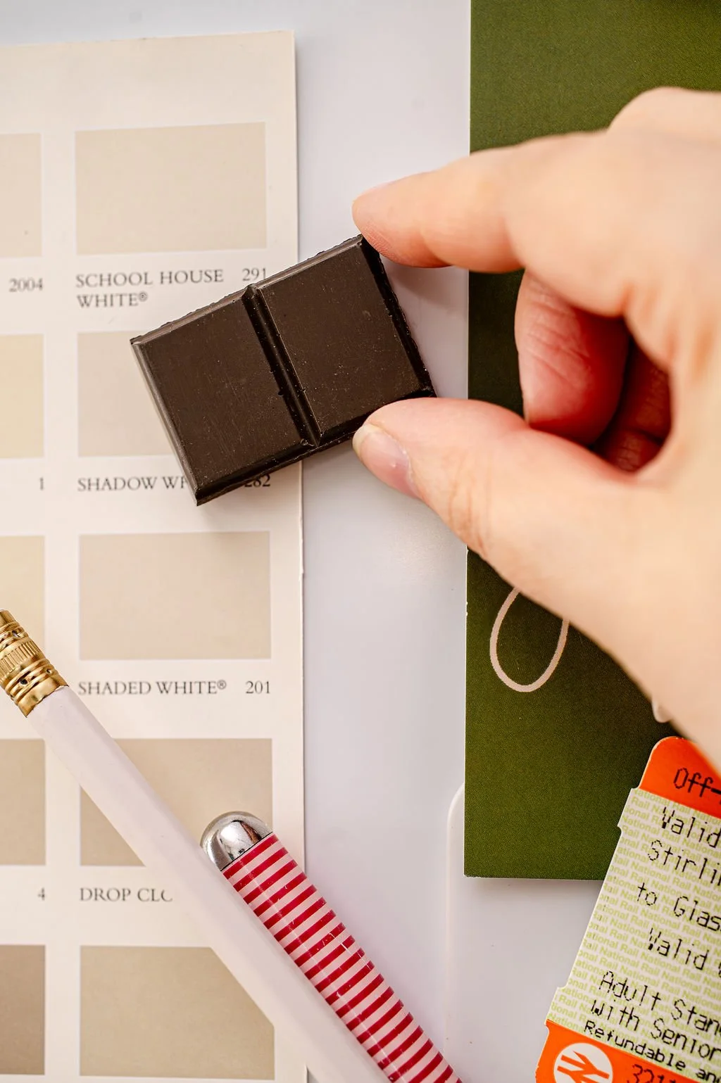 Shareable Dark Chocolate Fridge Magnet