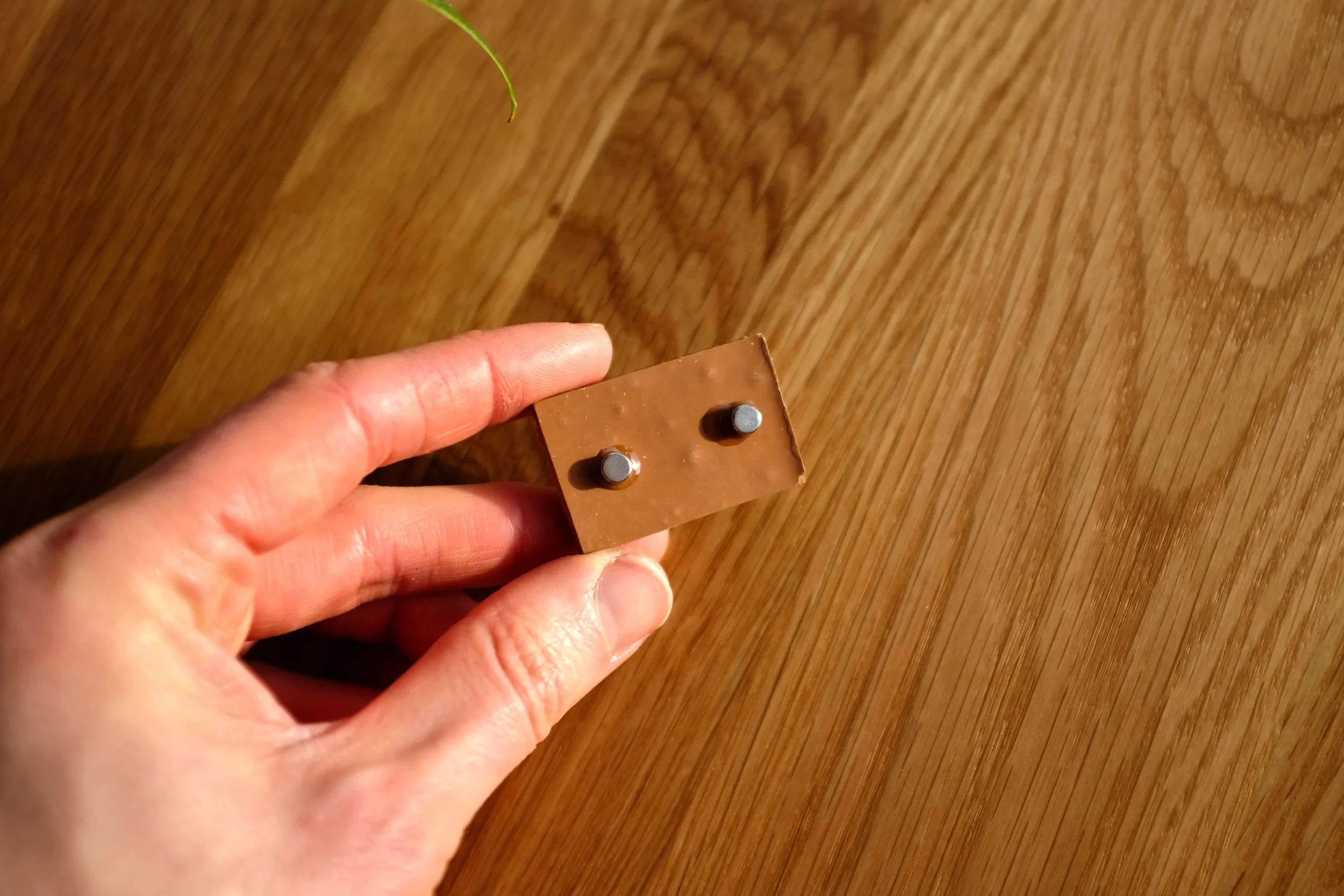 Double Milk Chocolate Fridge Magnet by Art for Foodies (1).JPG