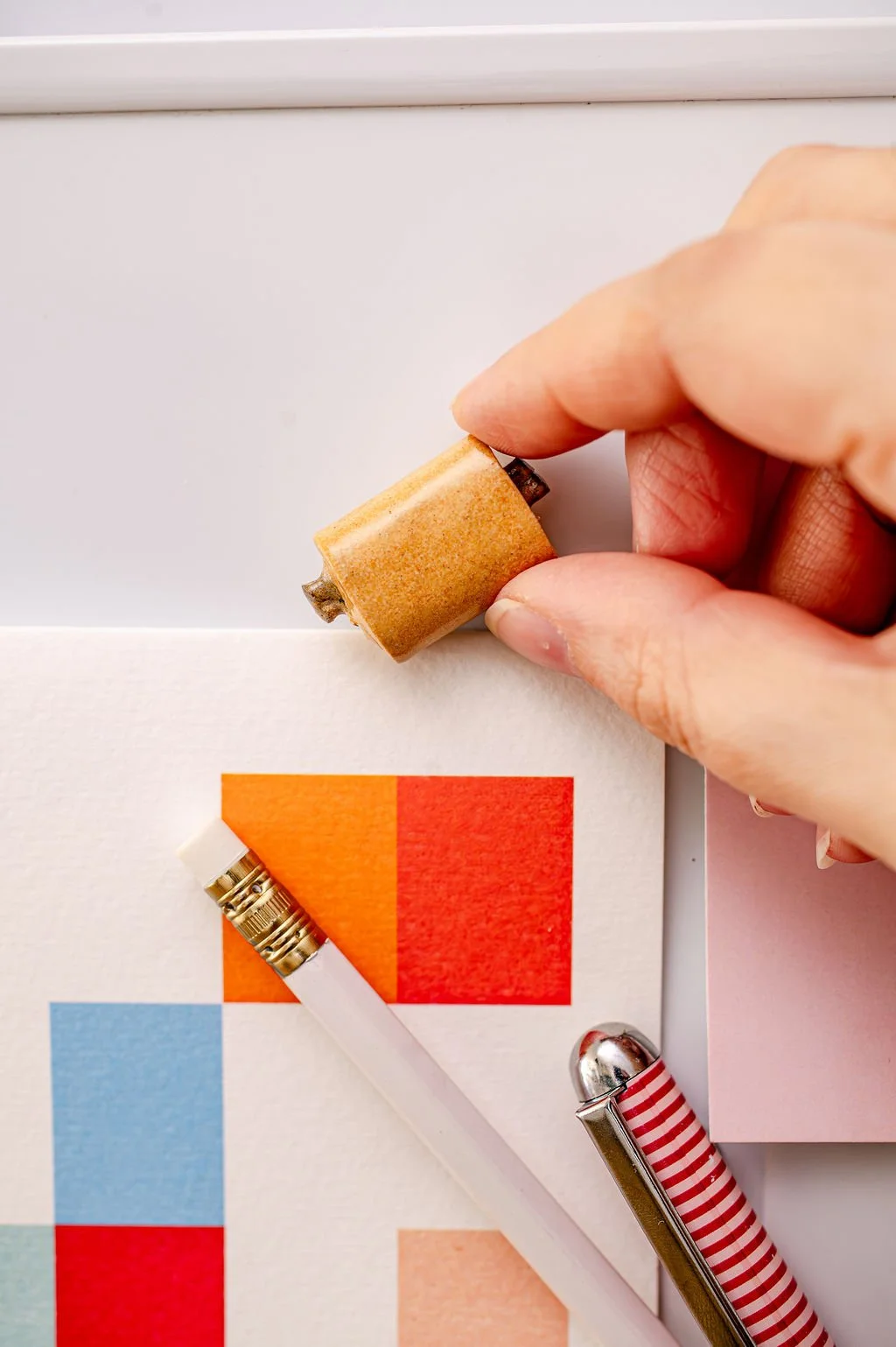 Pain Au Chocolat Ceramic Pastry Fridge Magnet