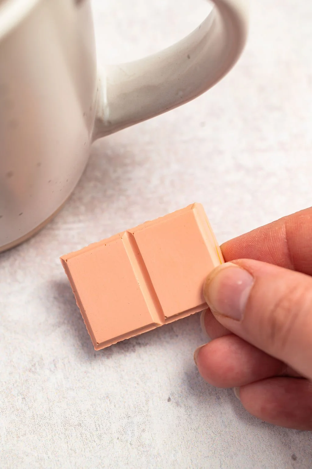 Ruby Chocolate Shareable Jesmonite Pin Badge.jpg