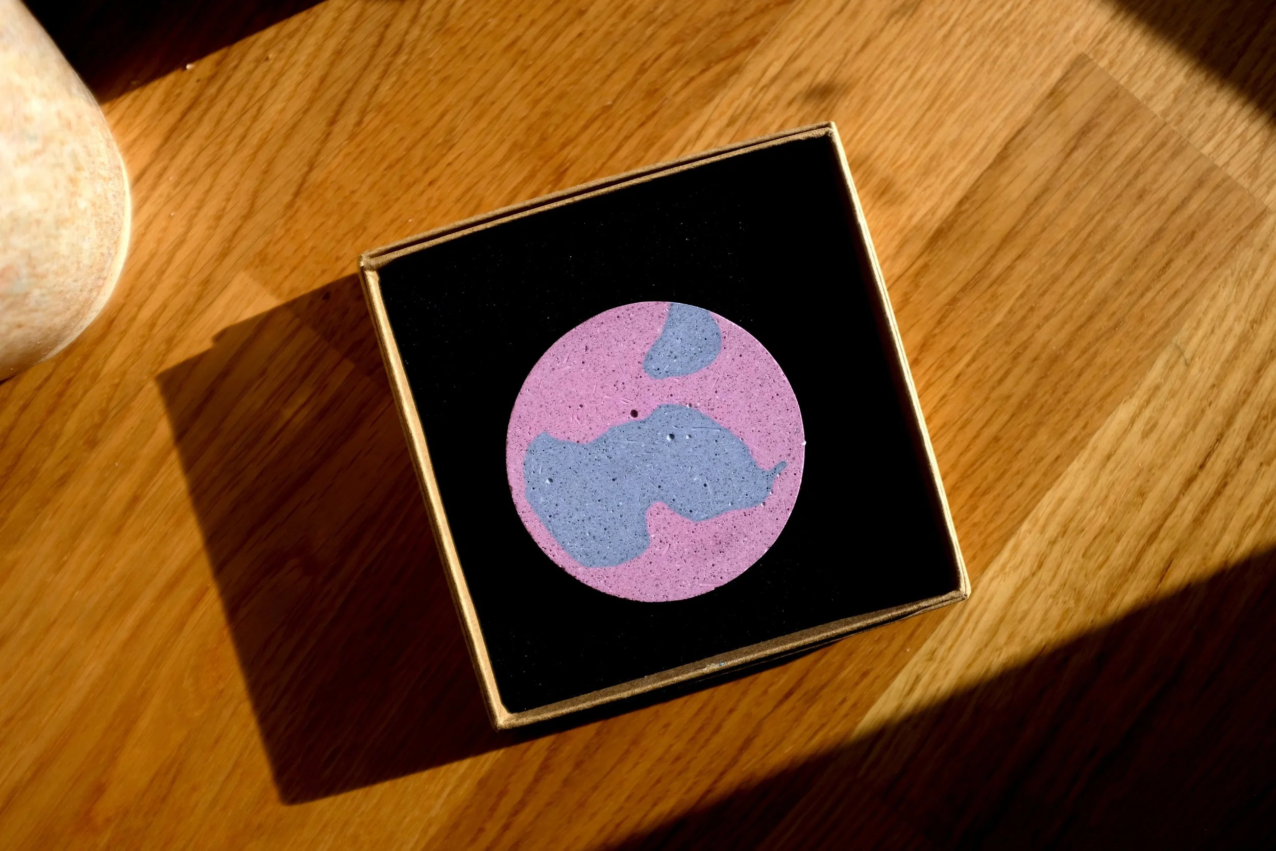 Lavender Aubergine Espresso Coaster (2).JPG