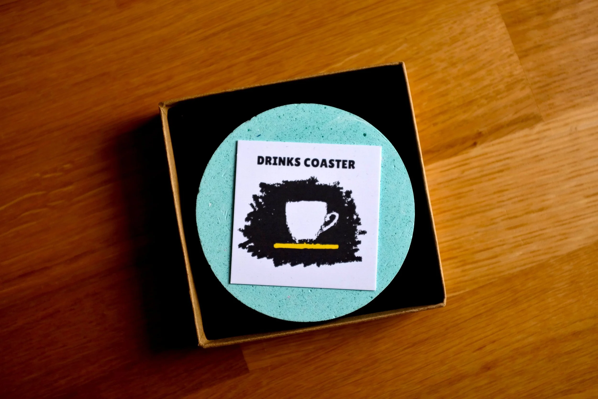 Duck Egg Blue Drinks Coaster (1).JPG