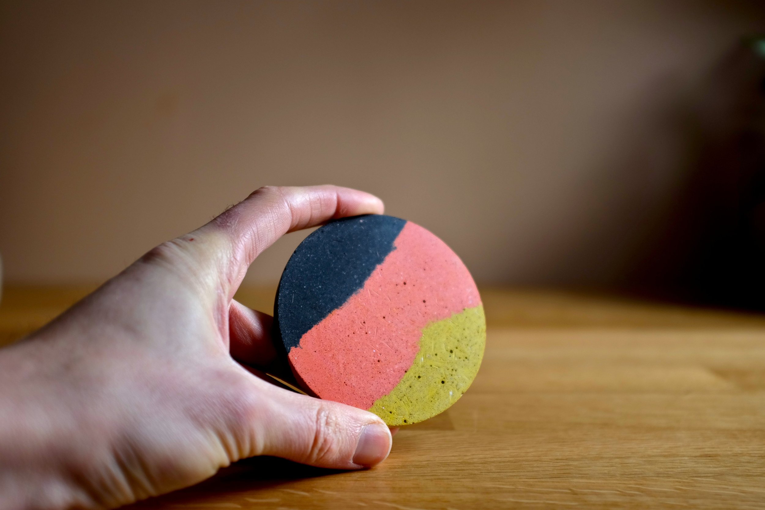 Germany Flag Drinks Coaster by Art for Foodies (1).JPG