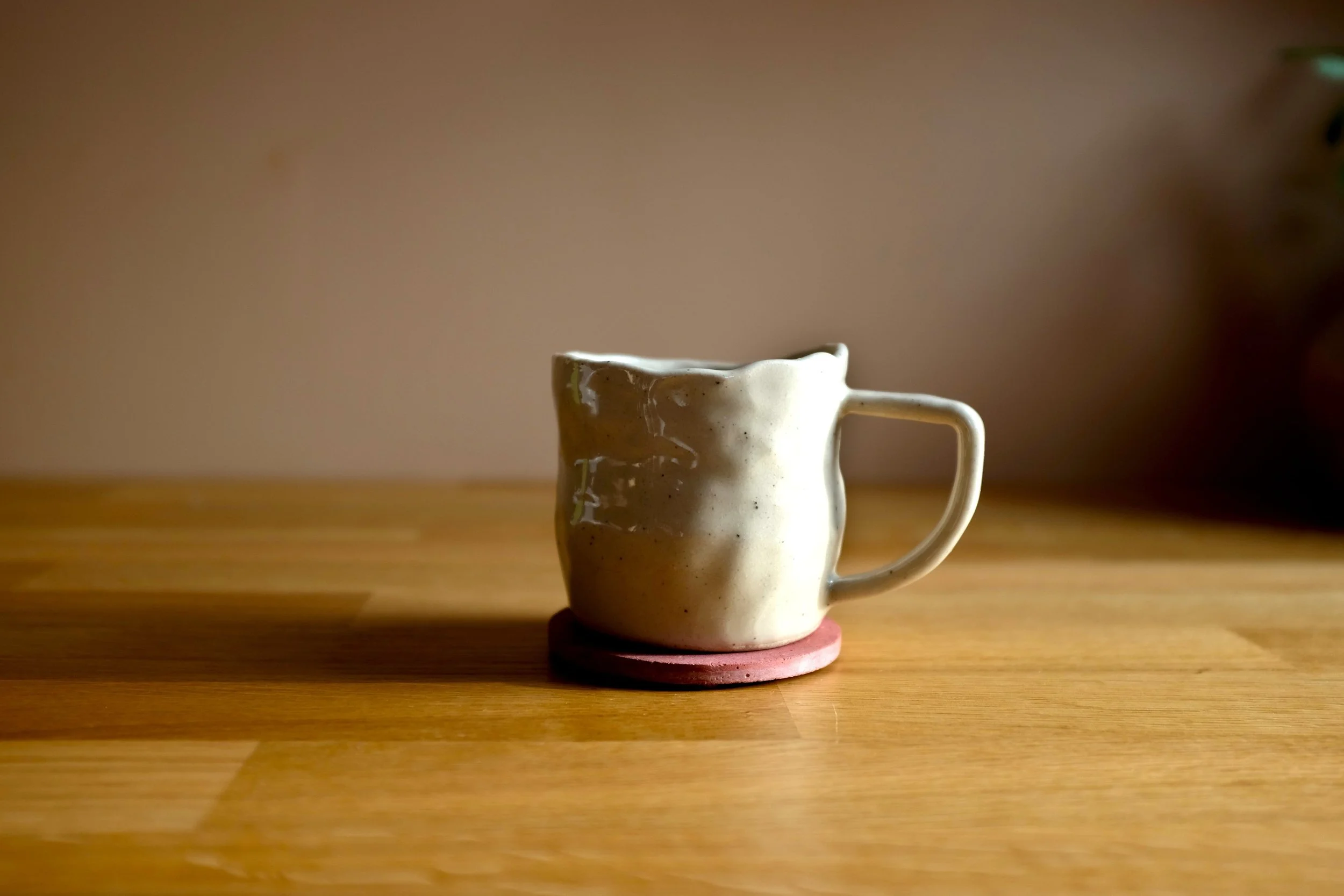 Brick Red Drinks Coaster by Art for Foodies (2).JPG