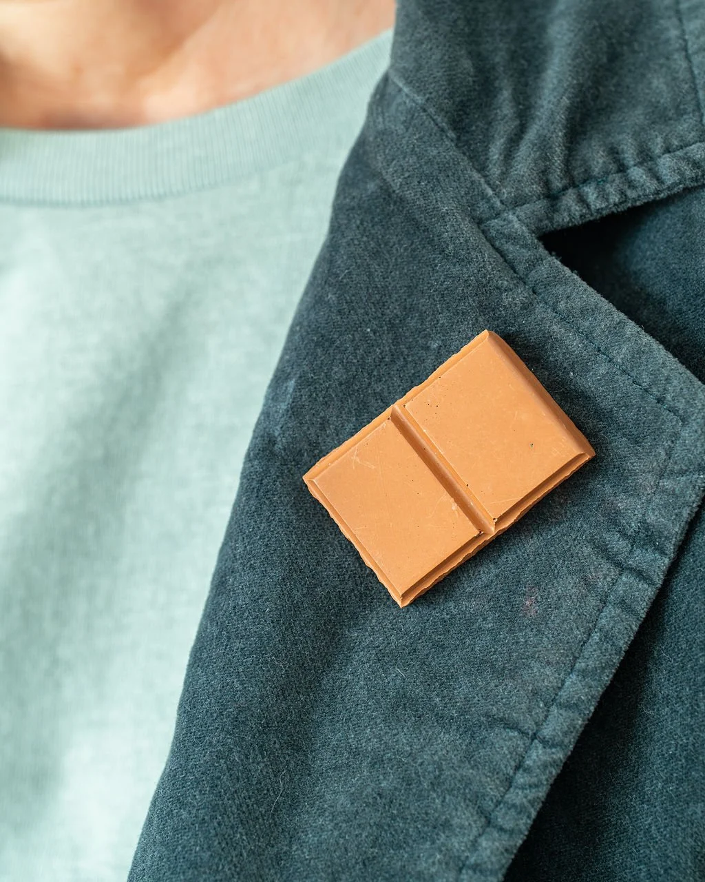Shareable Milk Chocolate Pin Badge