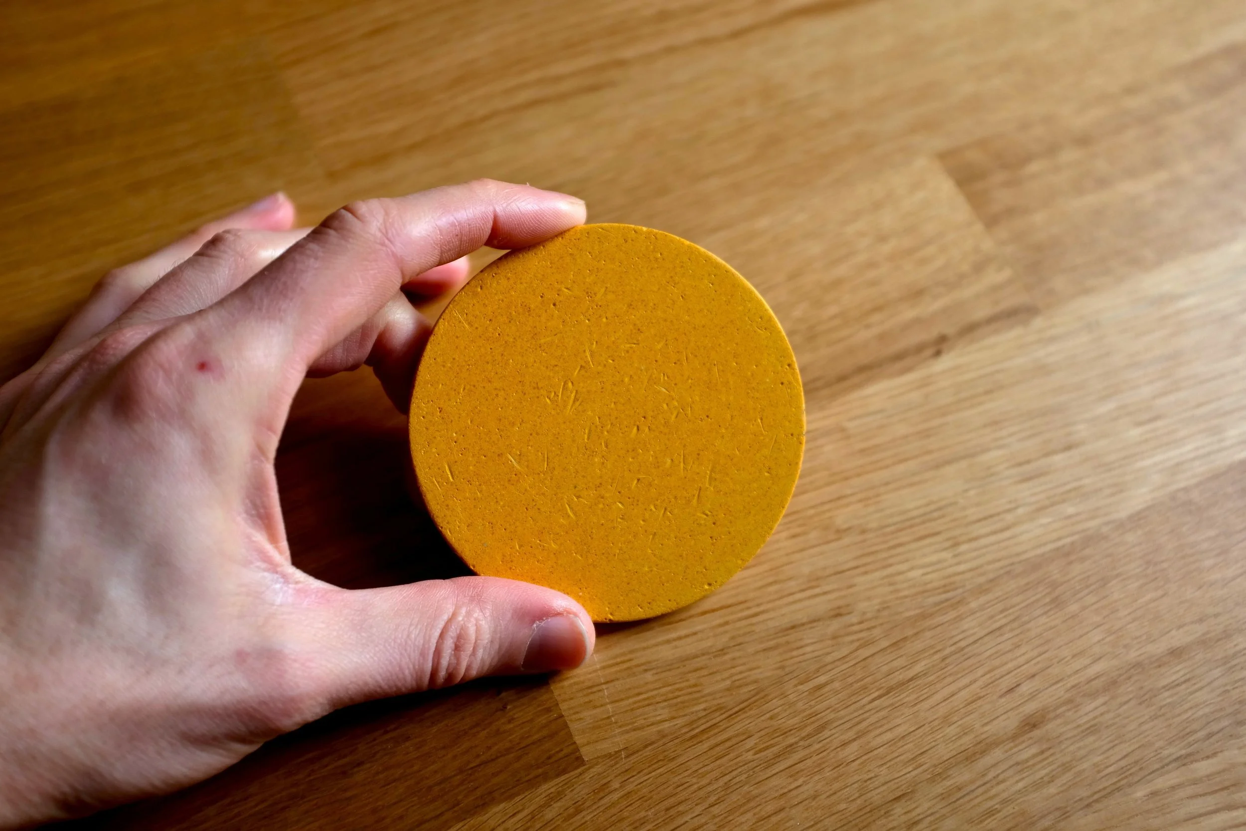 Corn Cob Yellow Drinks Coaster (2).JPG