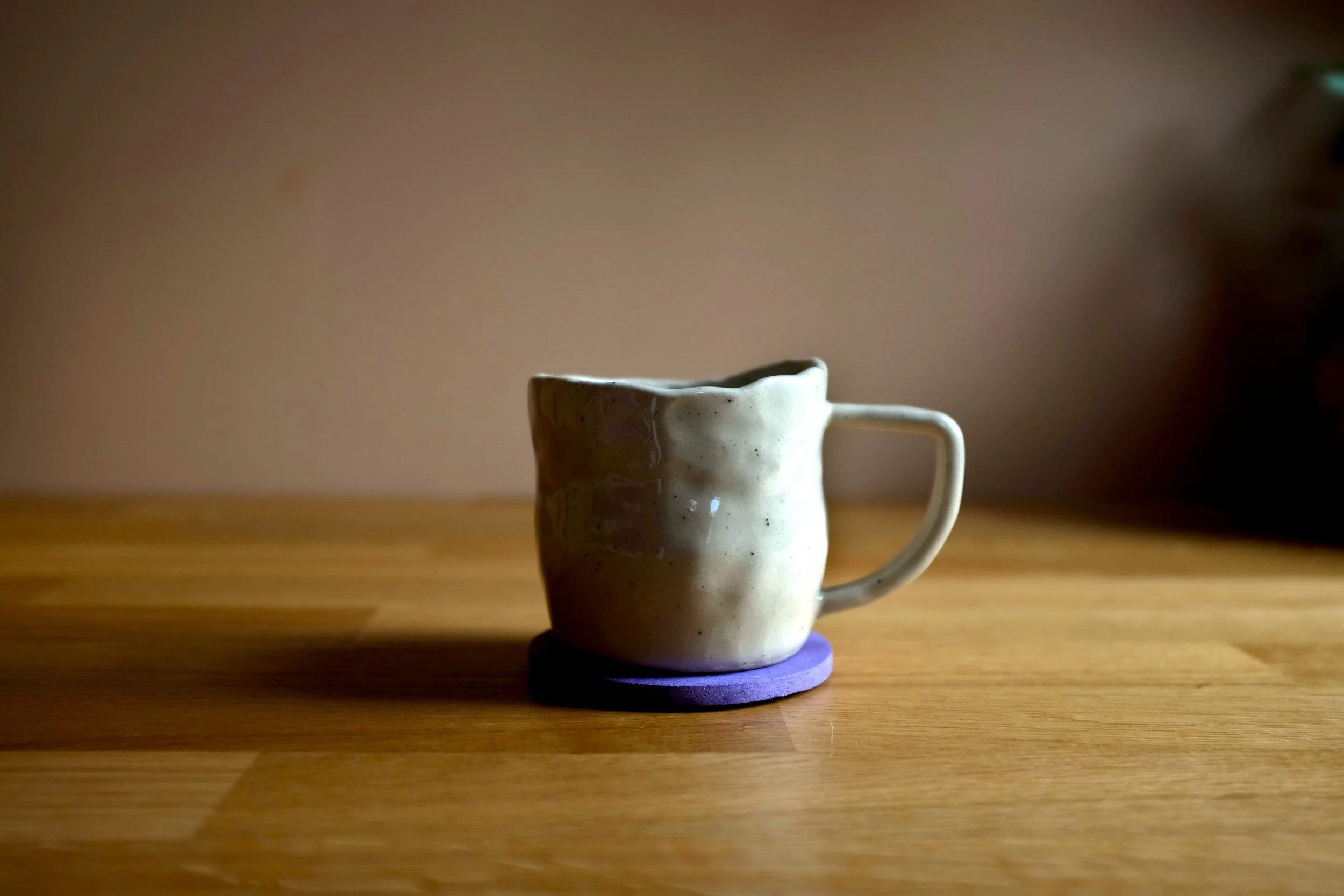 Dark Lavender Drinks Coaster by Art for Foodies (3).JPG