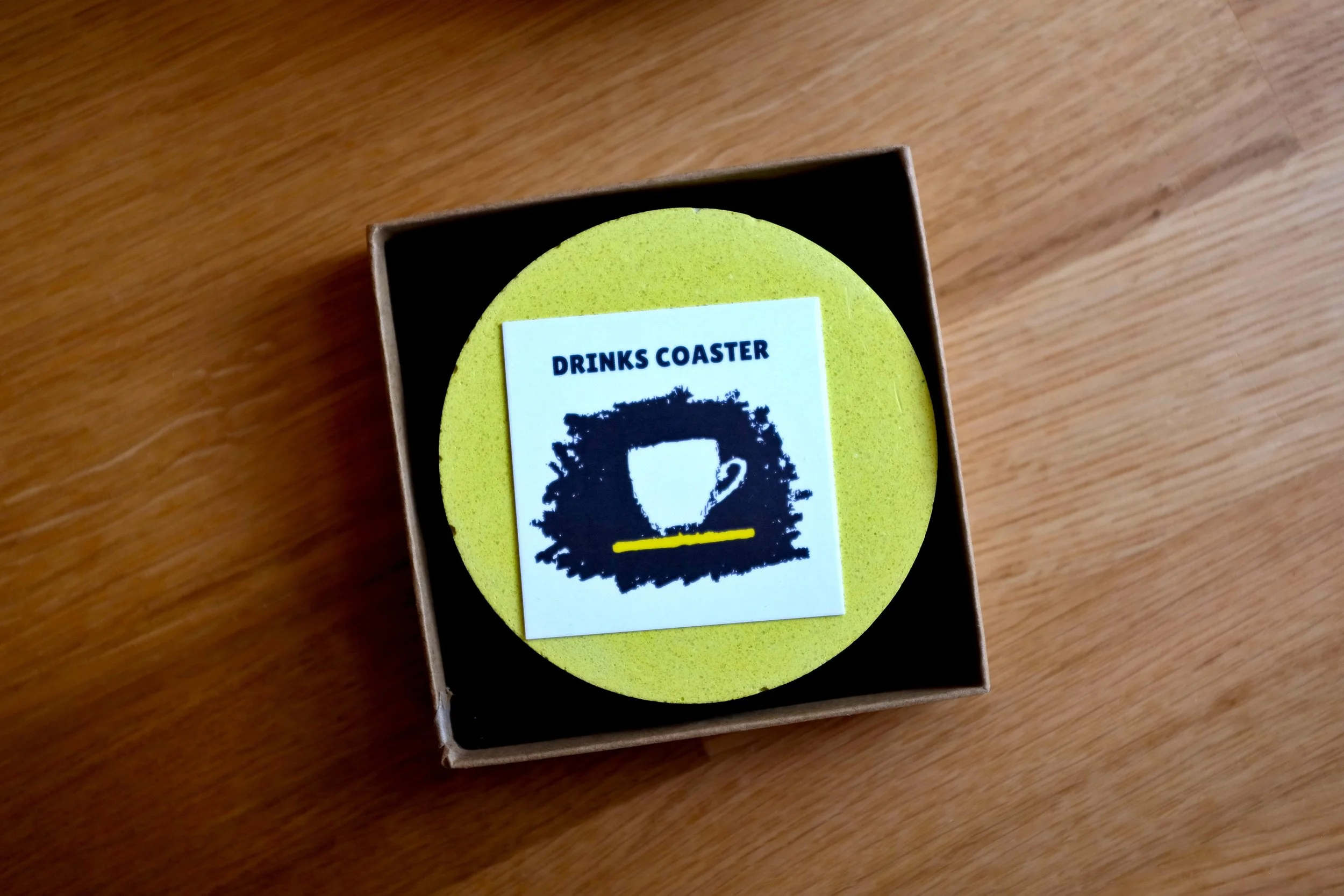 Lemon Yellow Drinks Coaster (1).JPG