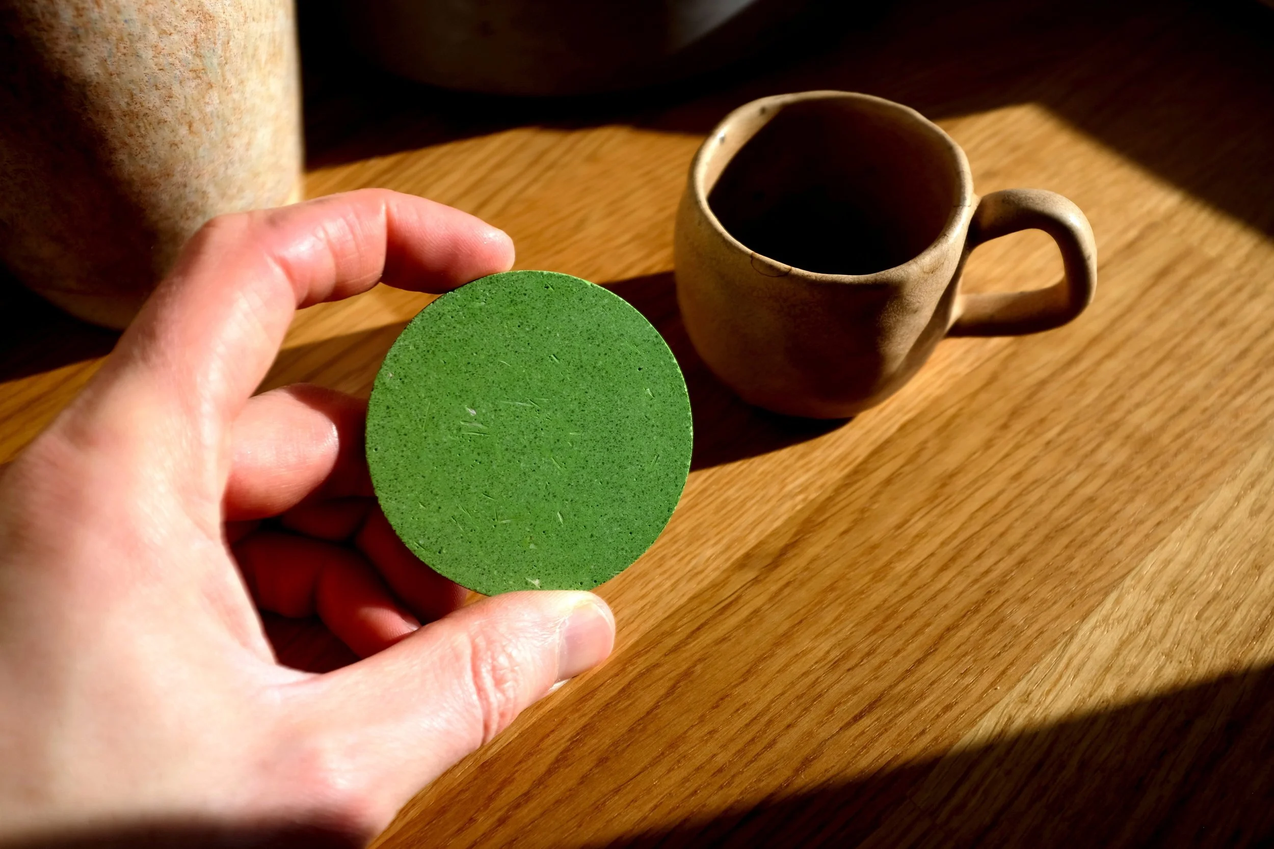 Kiwi Green Espresso Coaster (3).JPG