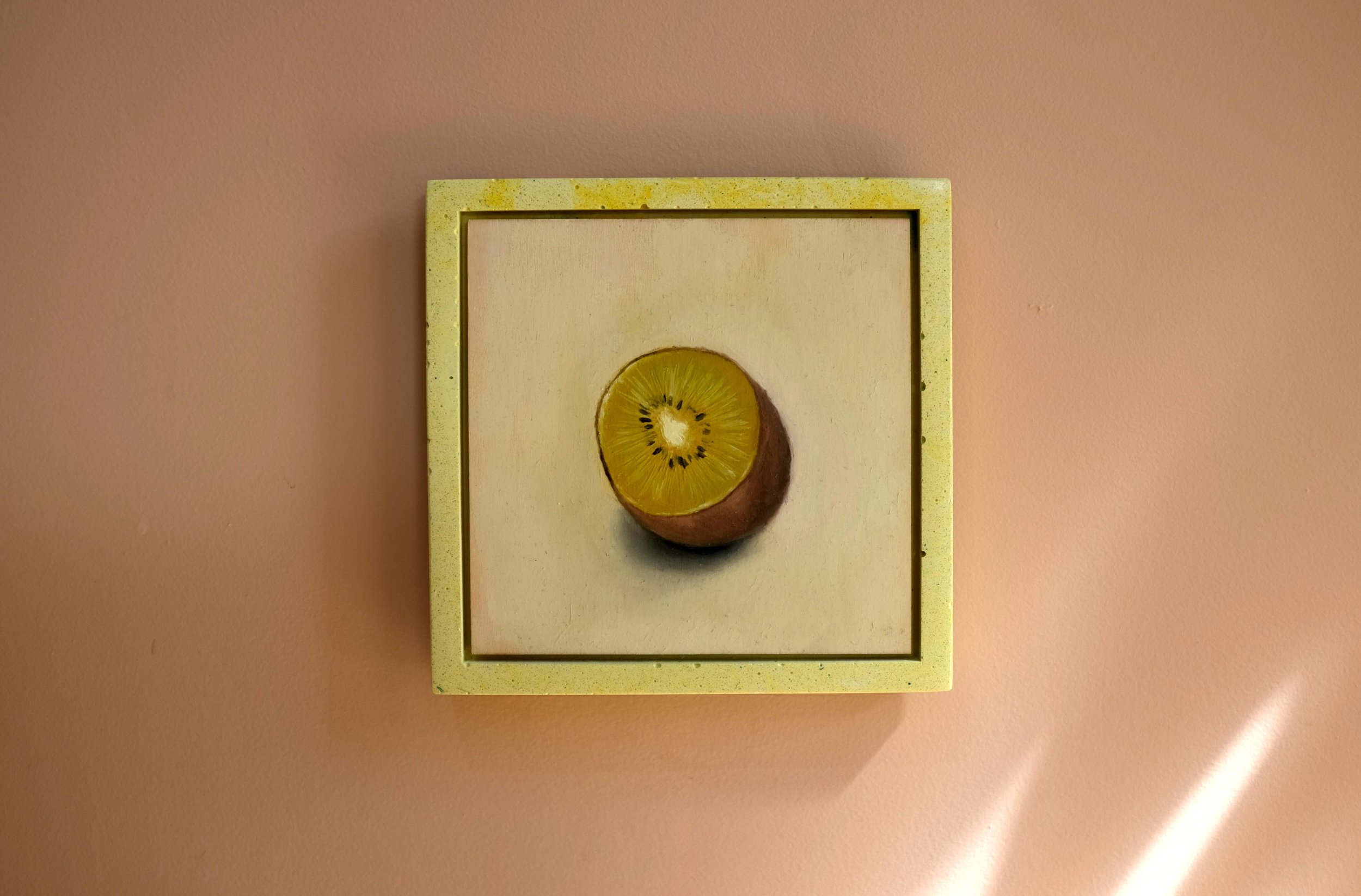Golden Kiwi Painting