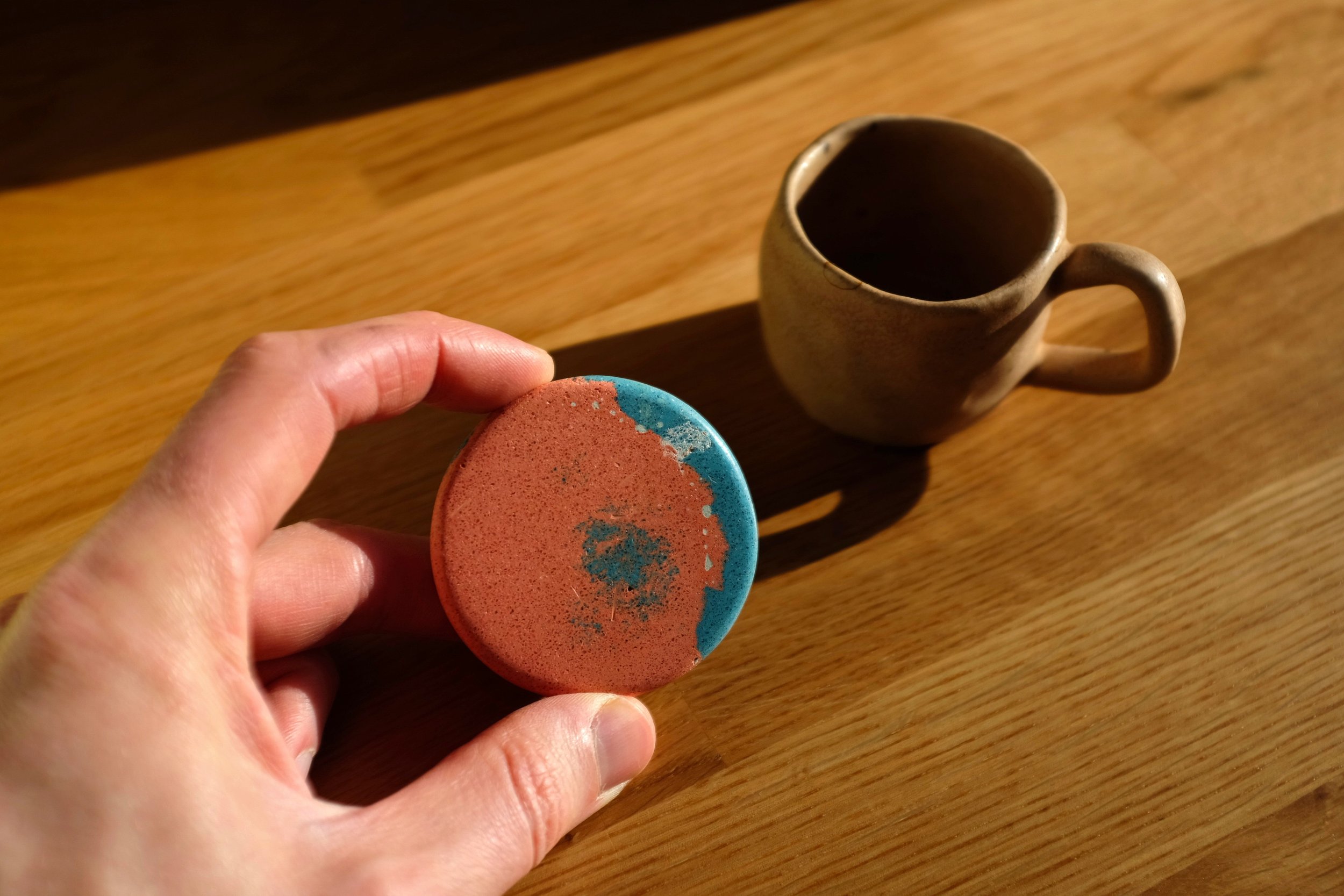 Pink Blue Espresso Coaster (1).JPG