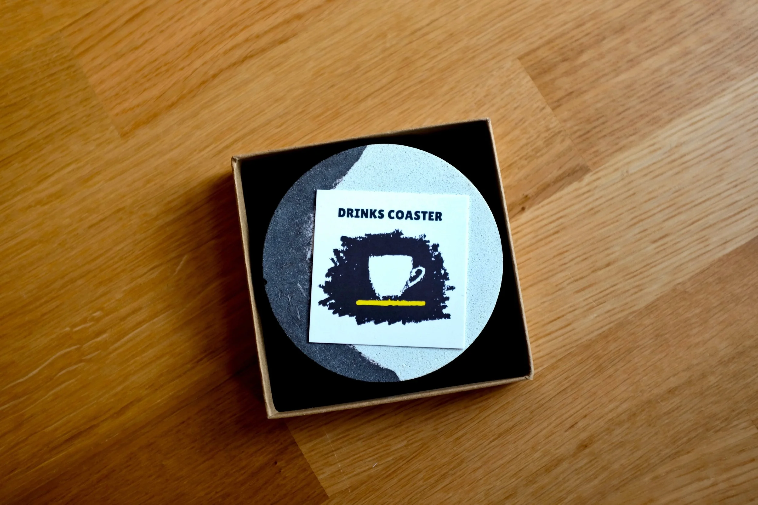 Ivory Black Drinks Coaster (2).JPG