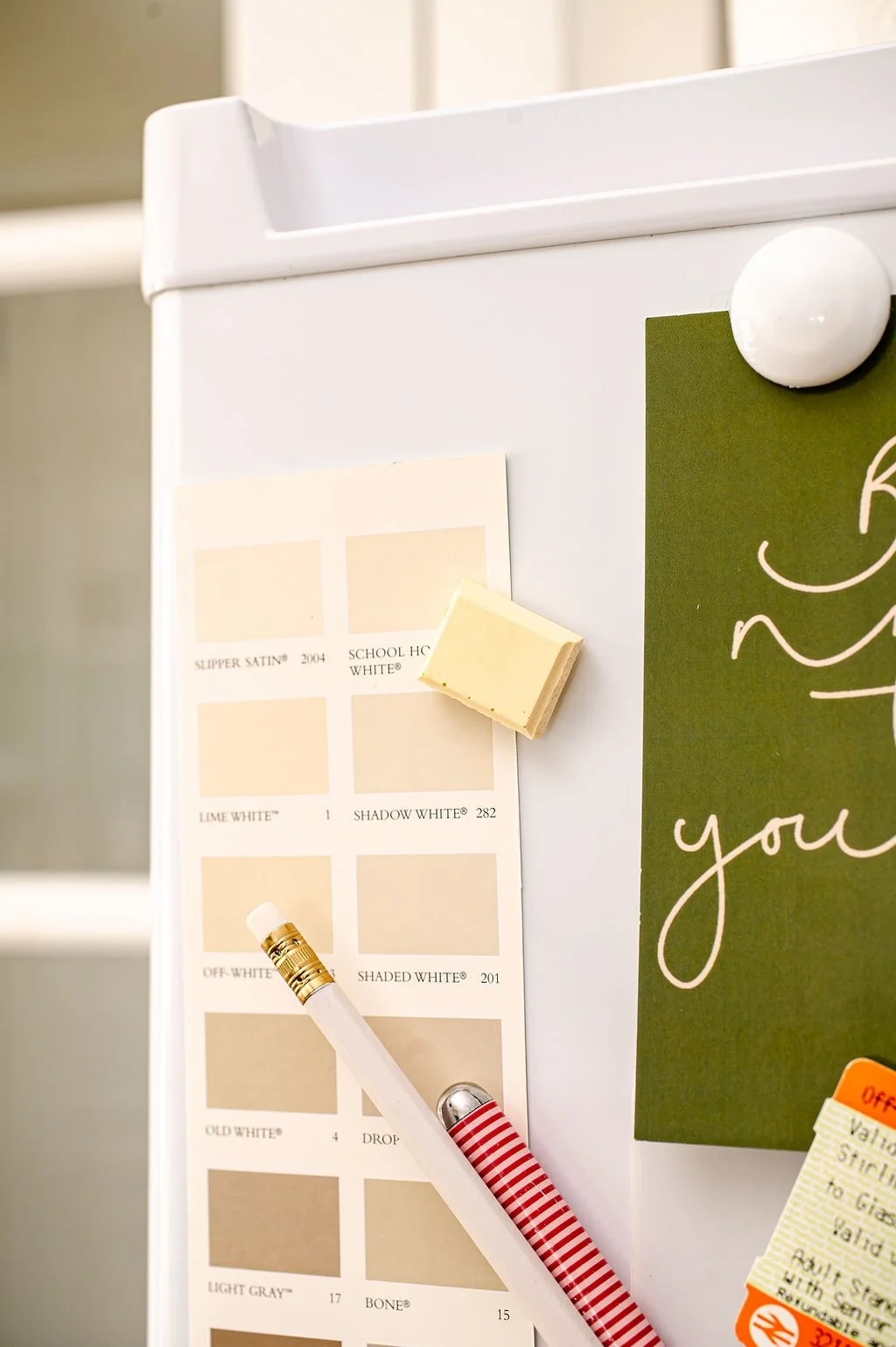 White Chocolate Fridge Magnet