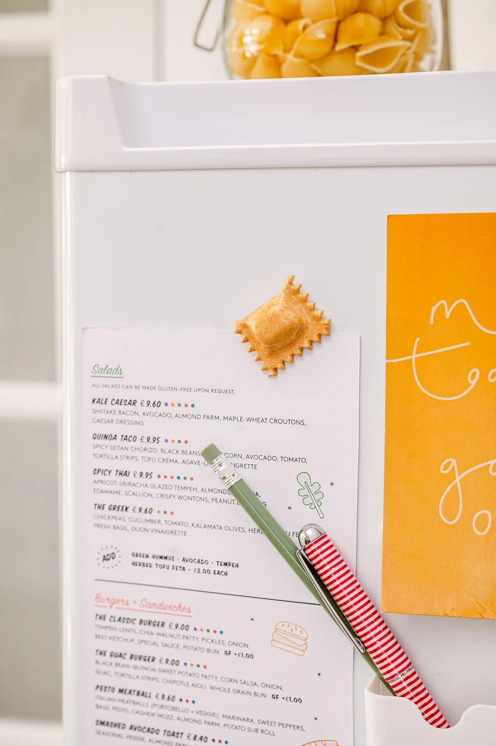 Ravioli Ceramic Pasta Fridge Magnet (1).jpg