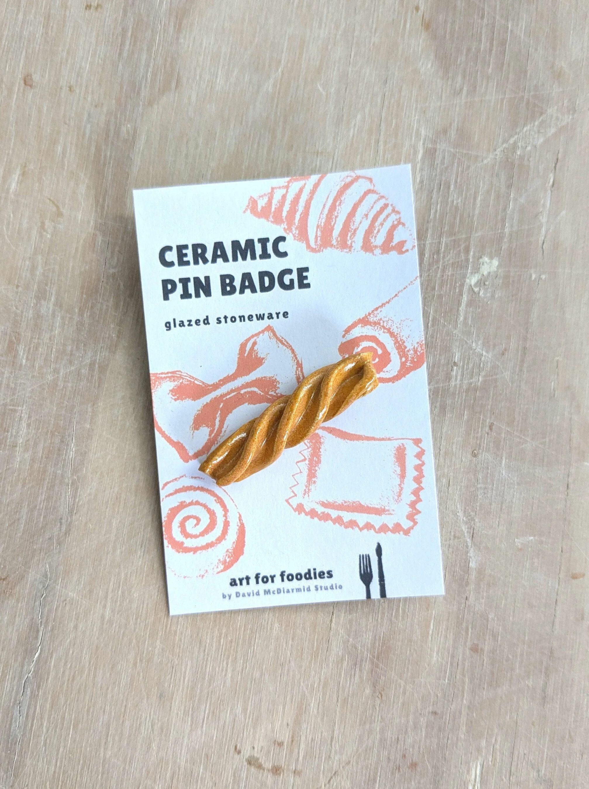 Fusilli Pasta Ceramic PIn Badge (1).jpg