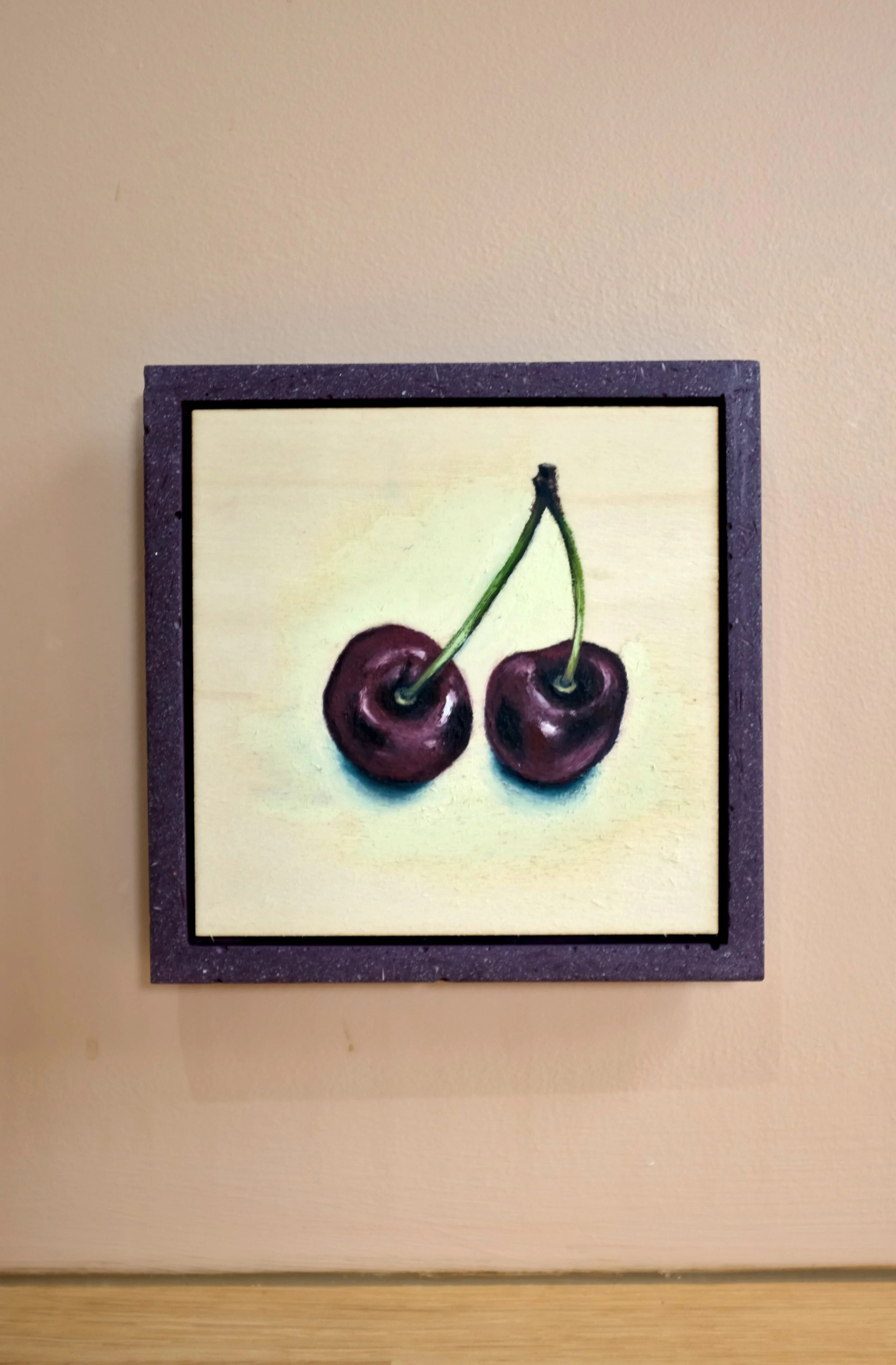 Cherries Painting