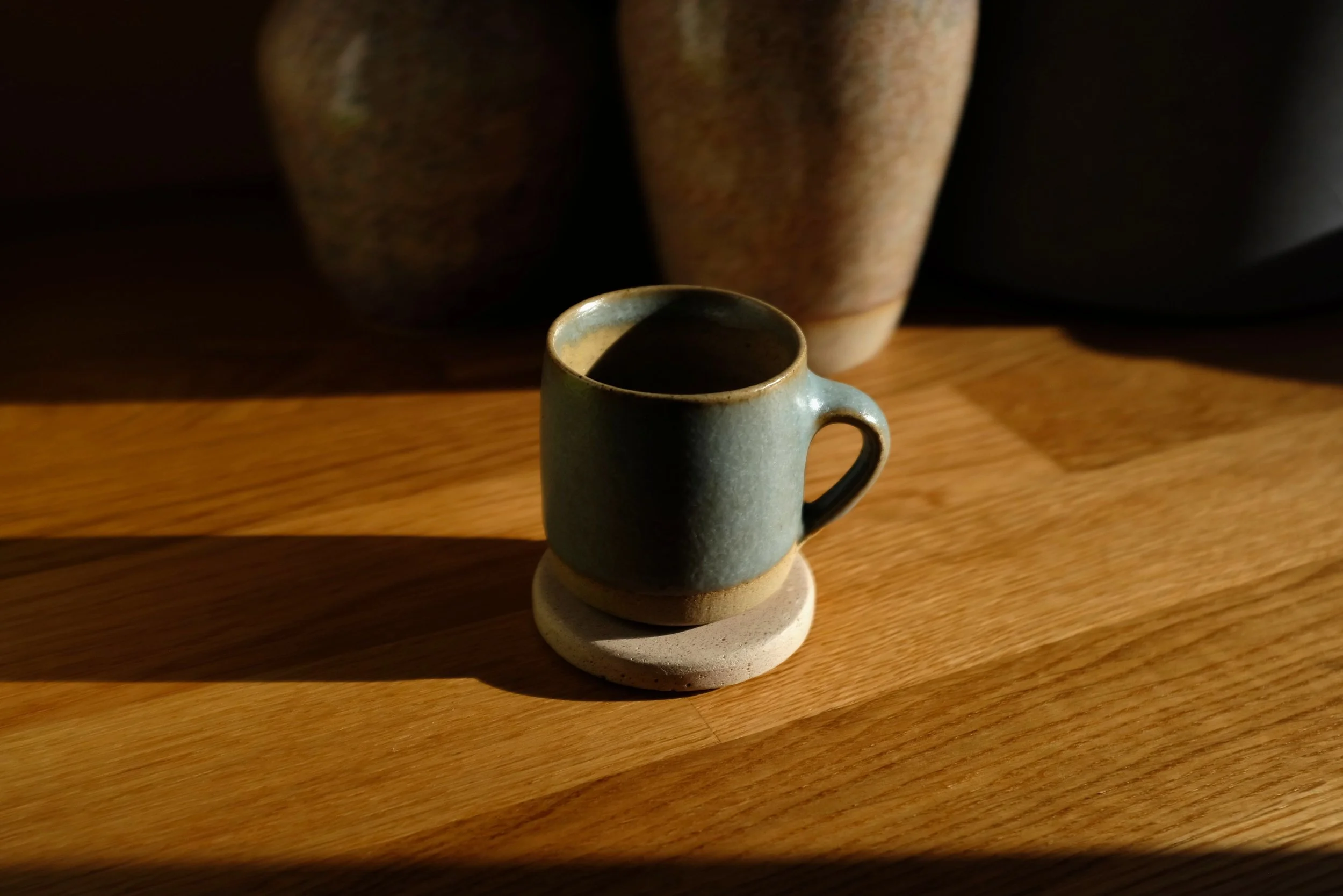 Pale Stone Espresso Coaster (1).JPG