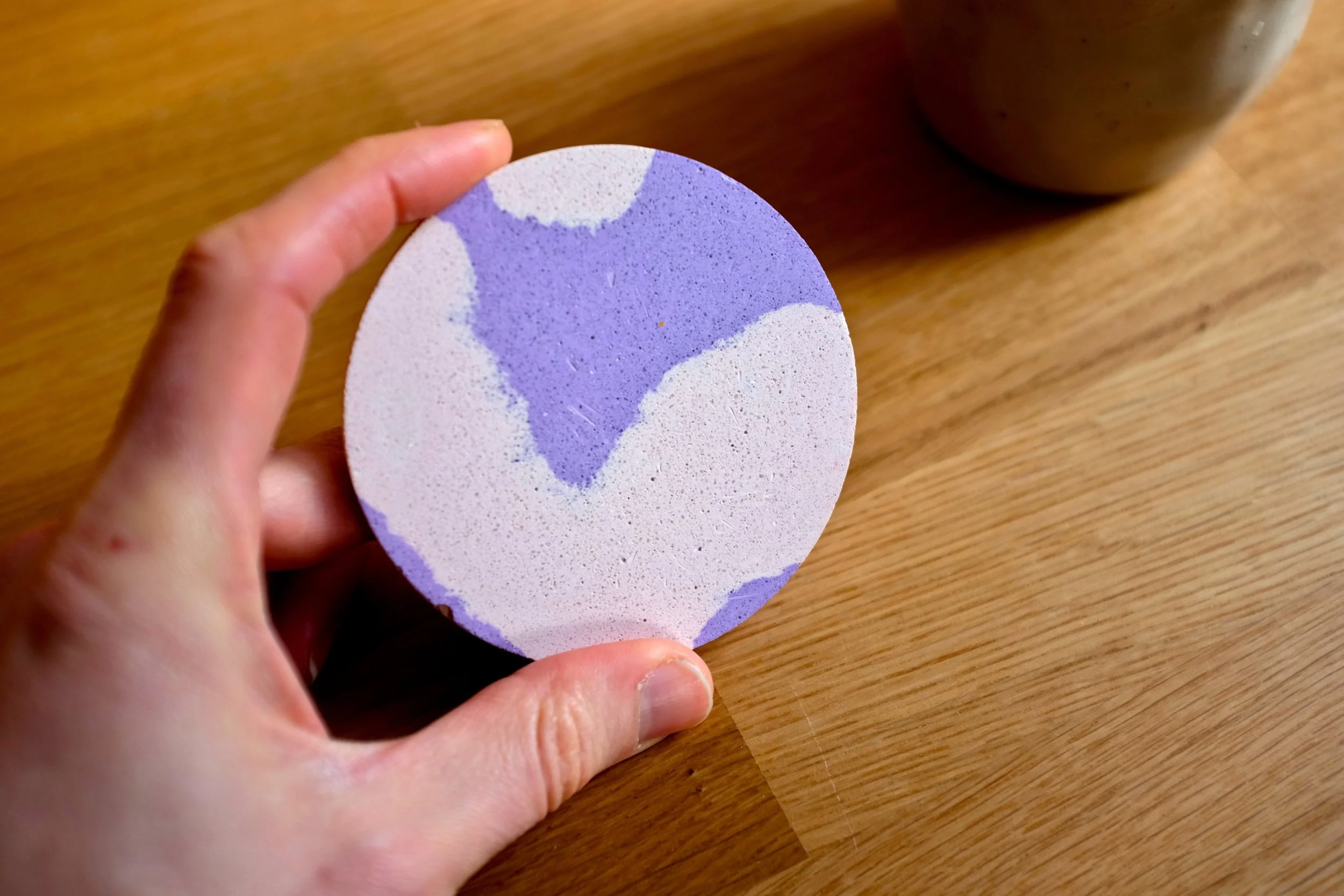 Pastel Pink Lavender Drinks Coaster (3).JPG