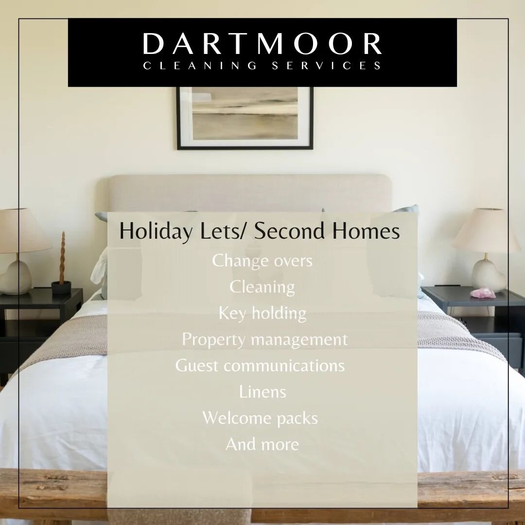 I also offer a holiday let/second home service. 

This one is generally fairly standard but always happy to adapt to each property and client needs. Includes but not limited to:
Property changeover 
Cleaning
Key holding
Property checks 
Managing main