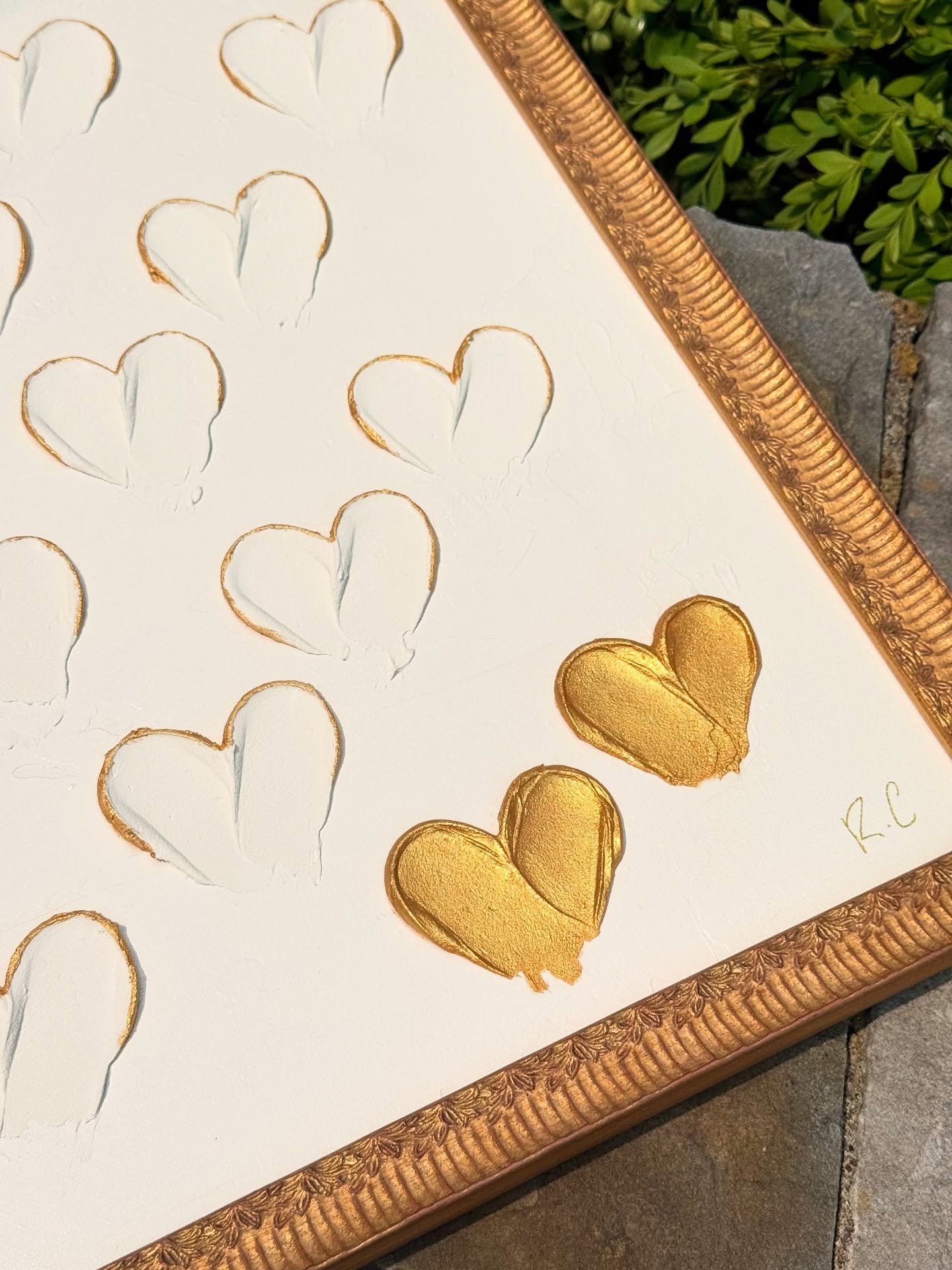 Love, captured on canvas 💛
This special piece was created to celebrate a couple&rsquo;s anniversary&mdash;a one-of-a-kind. I love creating meaningful, personal artwork that honors life&rsquo;s most treasured moments.

✨ Commissions are now open! If 