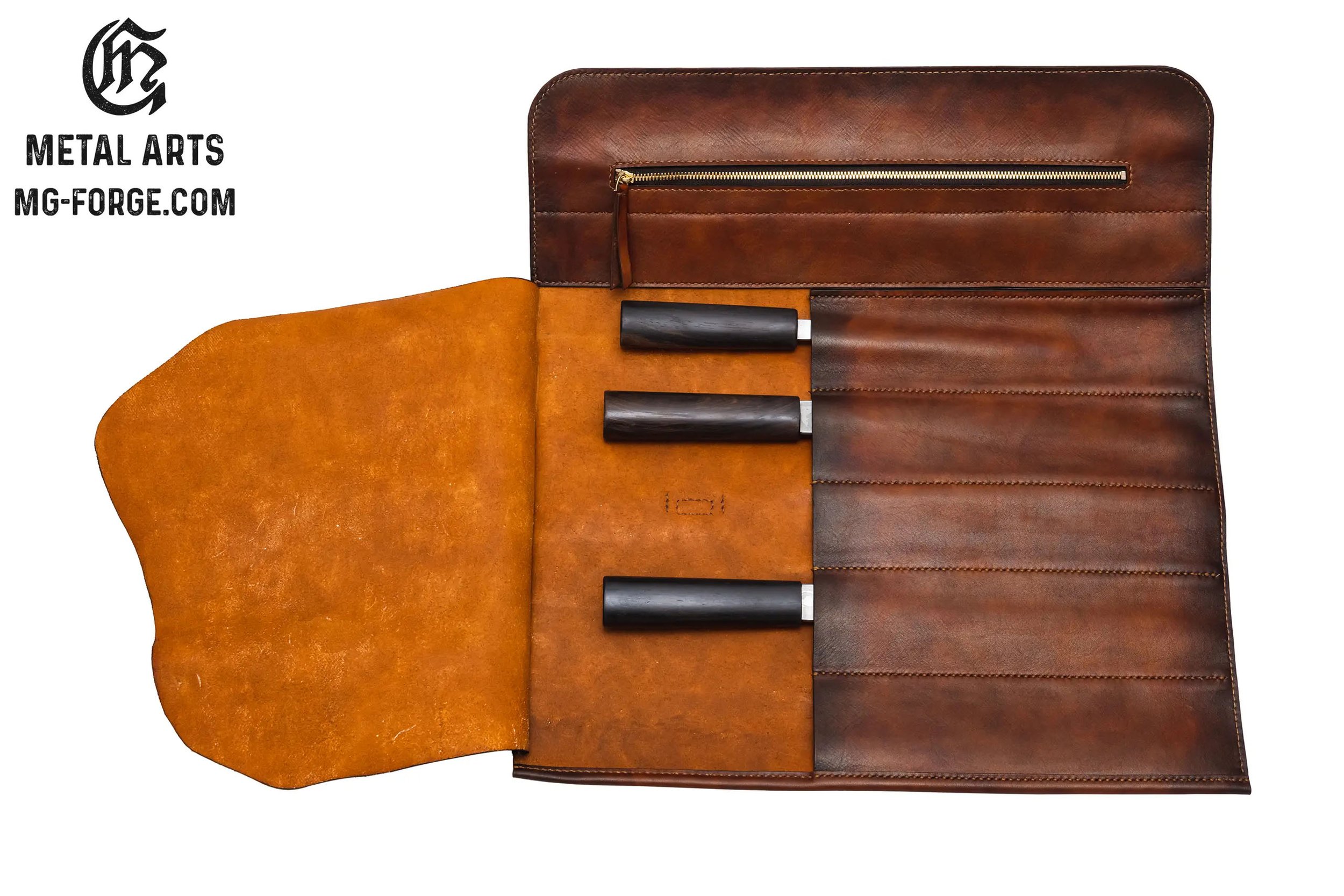 Buy Leather Knife Bag Online — MG Forge