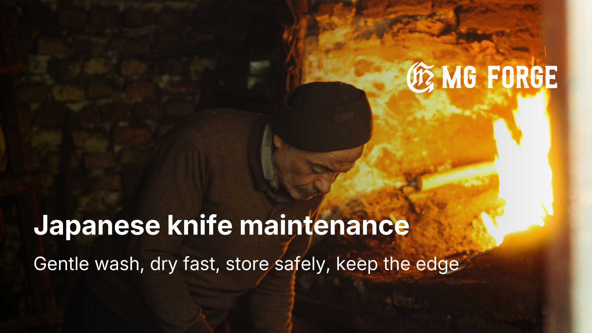 How do you maintain a japanese knife: the basics